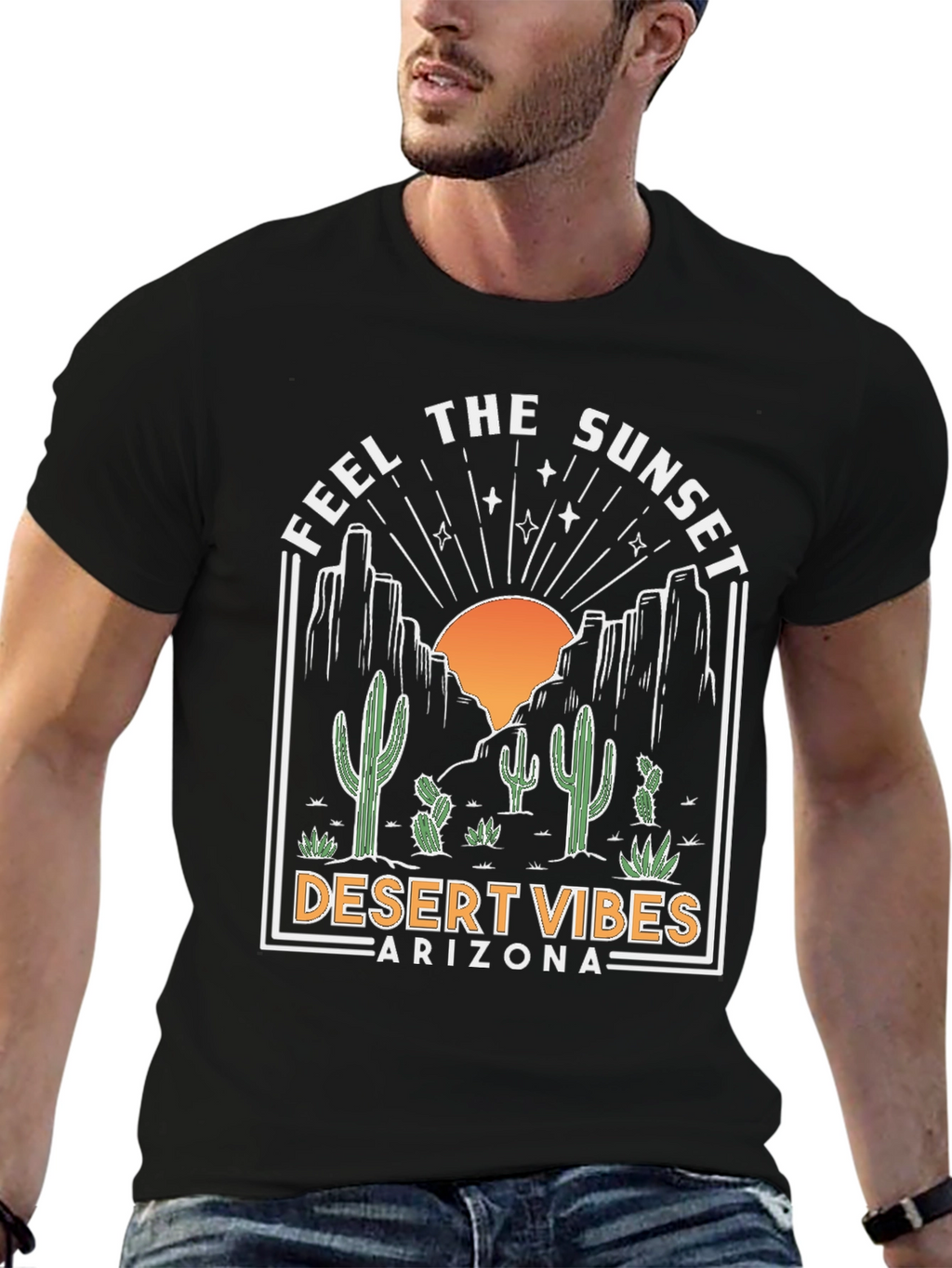 Desert Vibes Arizona Graphic Tee