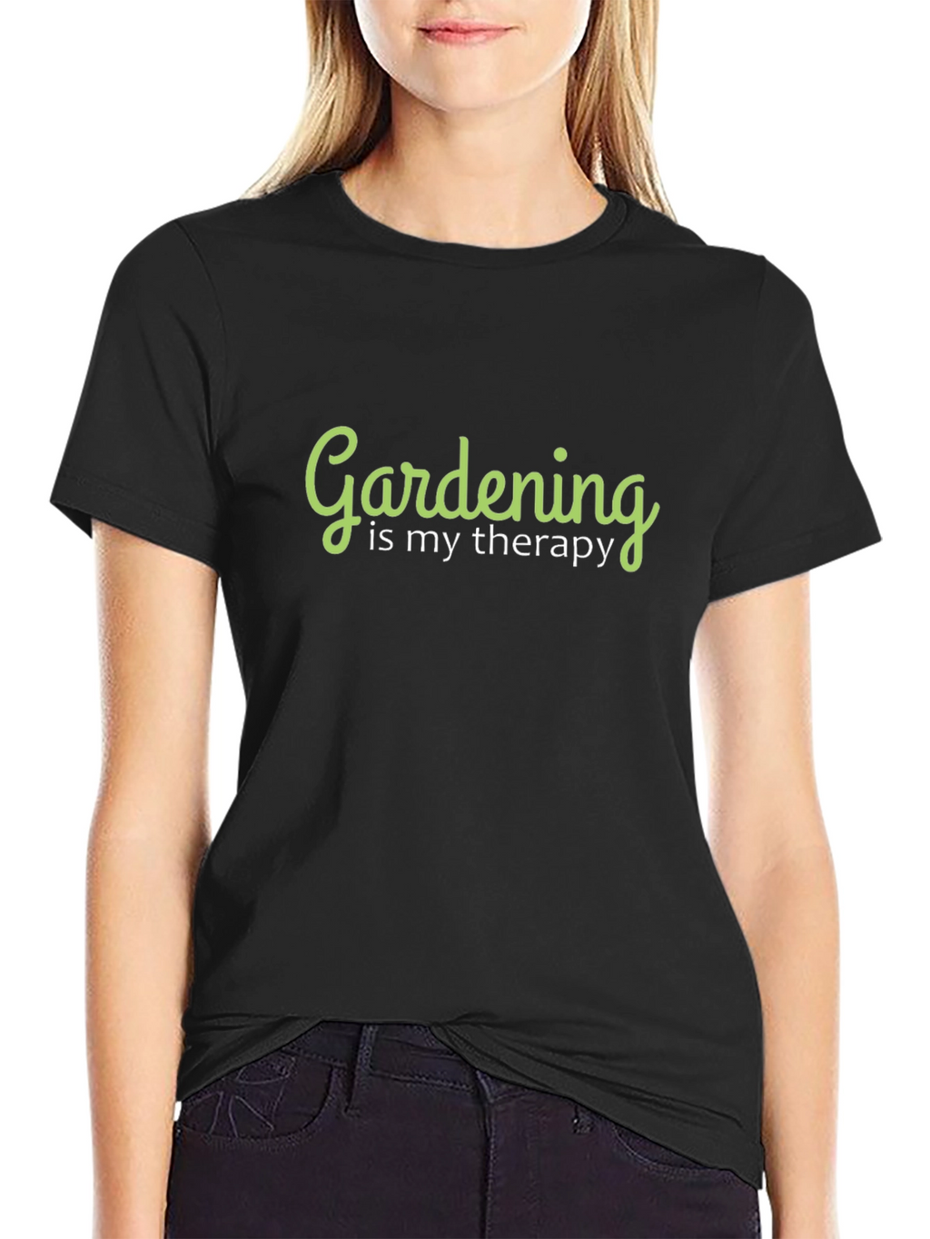 Gardening is My Therapy Graphic T-Shirt