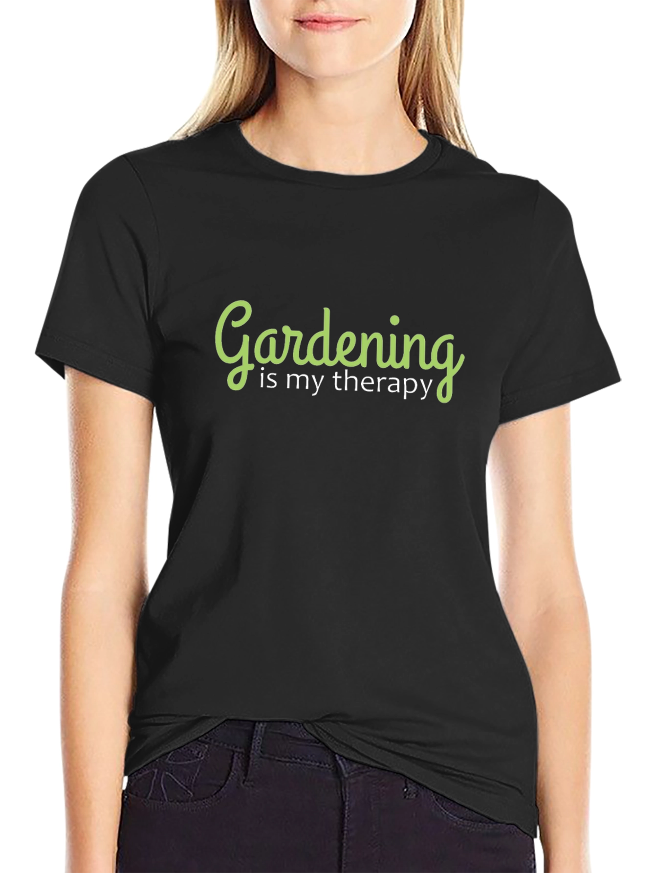 Gardening is My Therapy Graphic T-Shirt