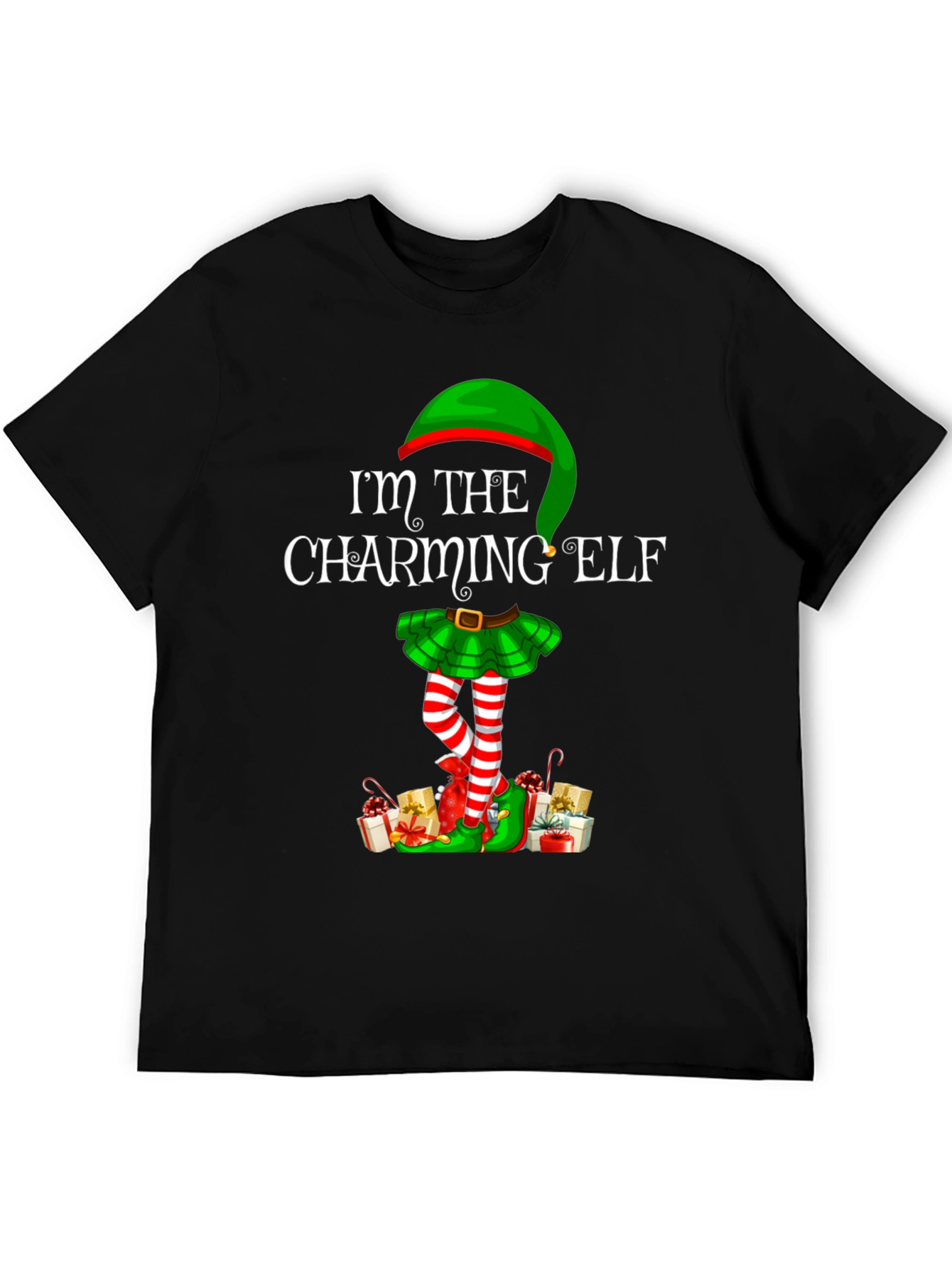 Charming Elf Christmas T-Shirt