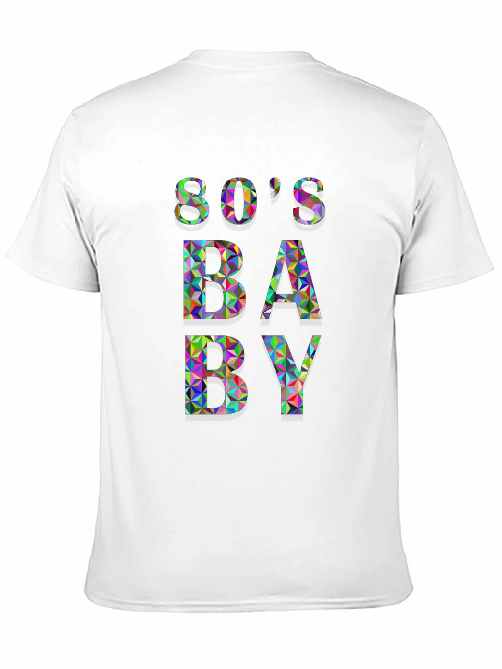 80s Baby Graphic Tee - Retro Style