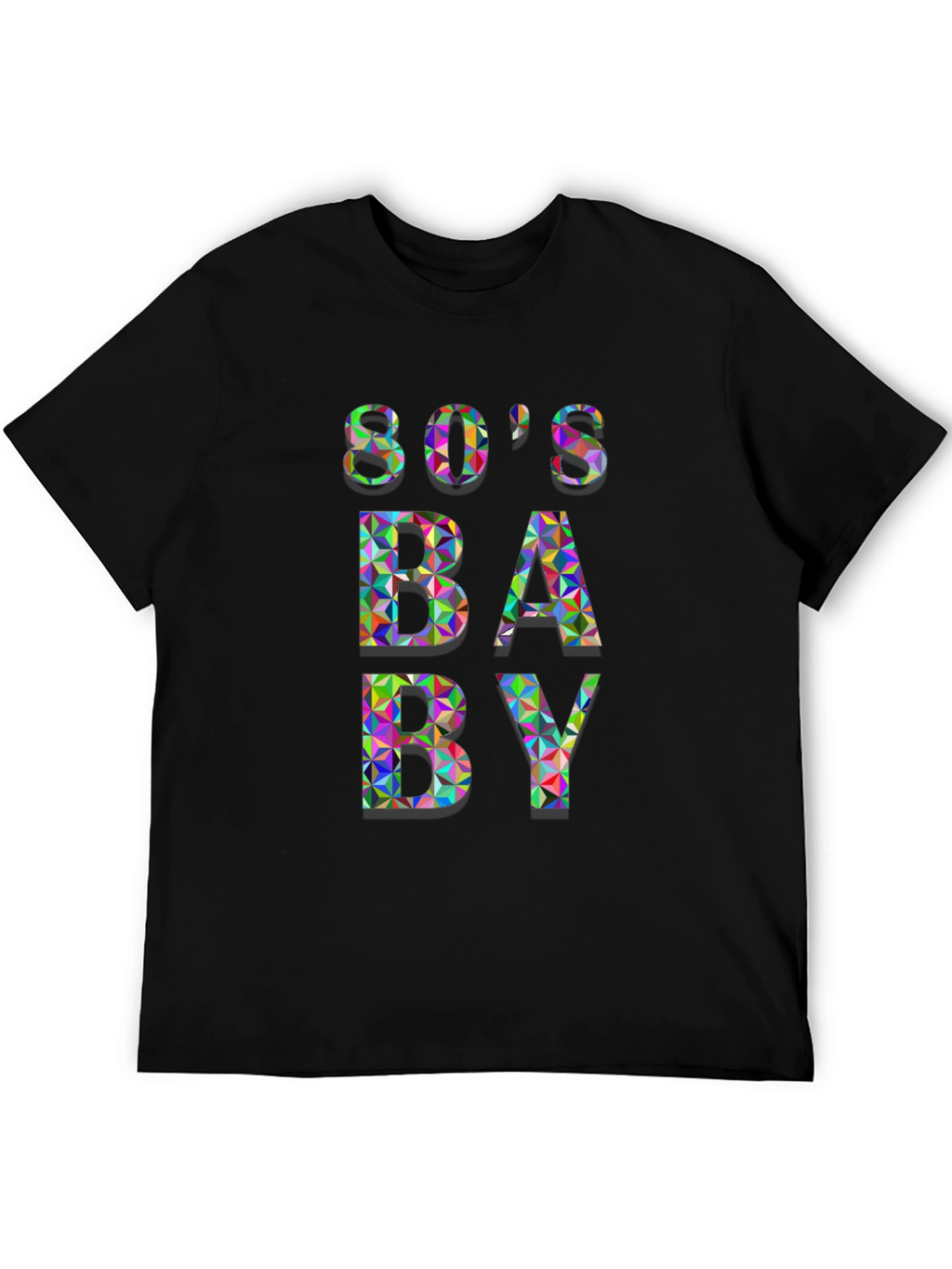 80s Baby Graphic Tee - Retro Style