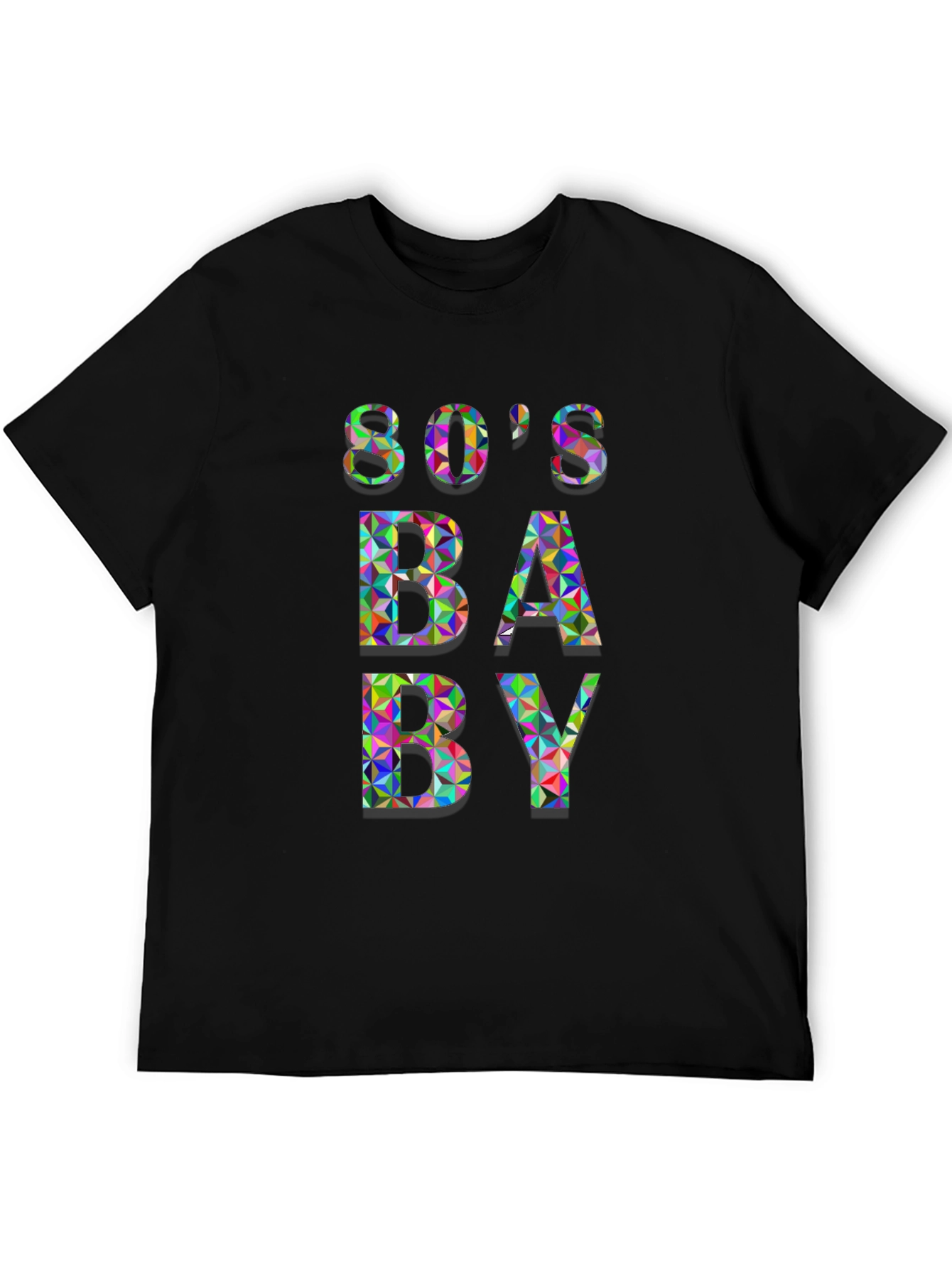 80s Baby Graphic Tee - Retro Style