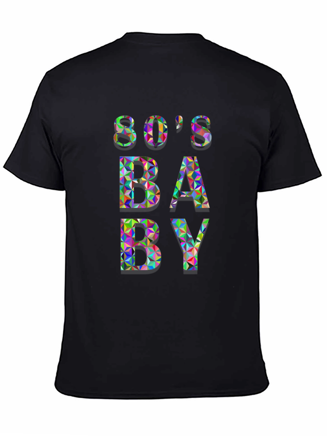 80s Baby Graphic Tee - Retro Style