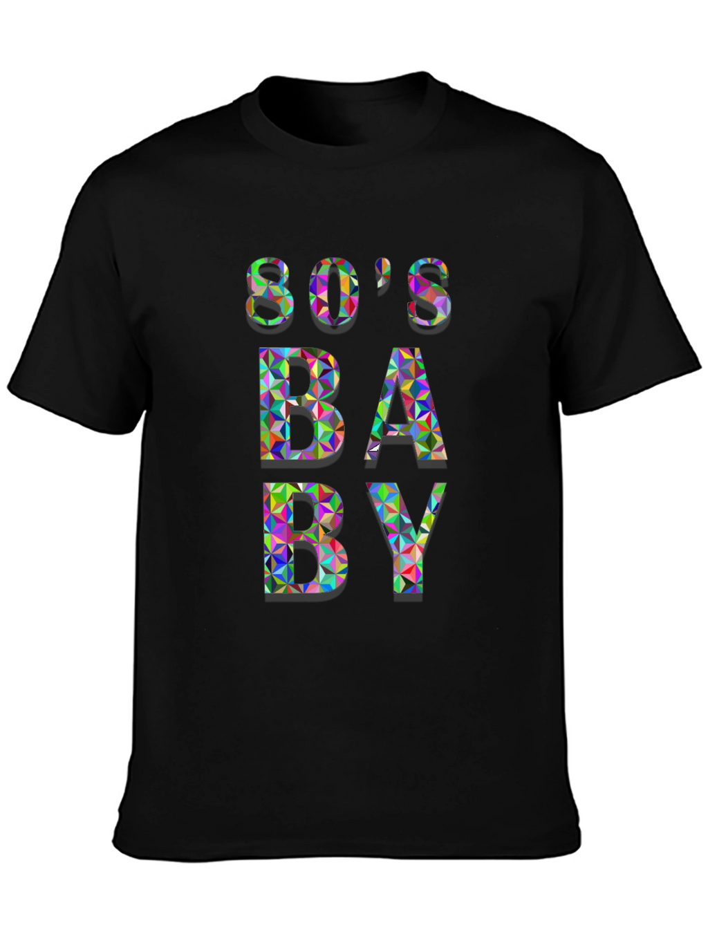 80s Baby Graphic Tee - Retro Style