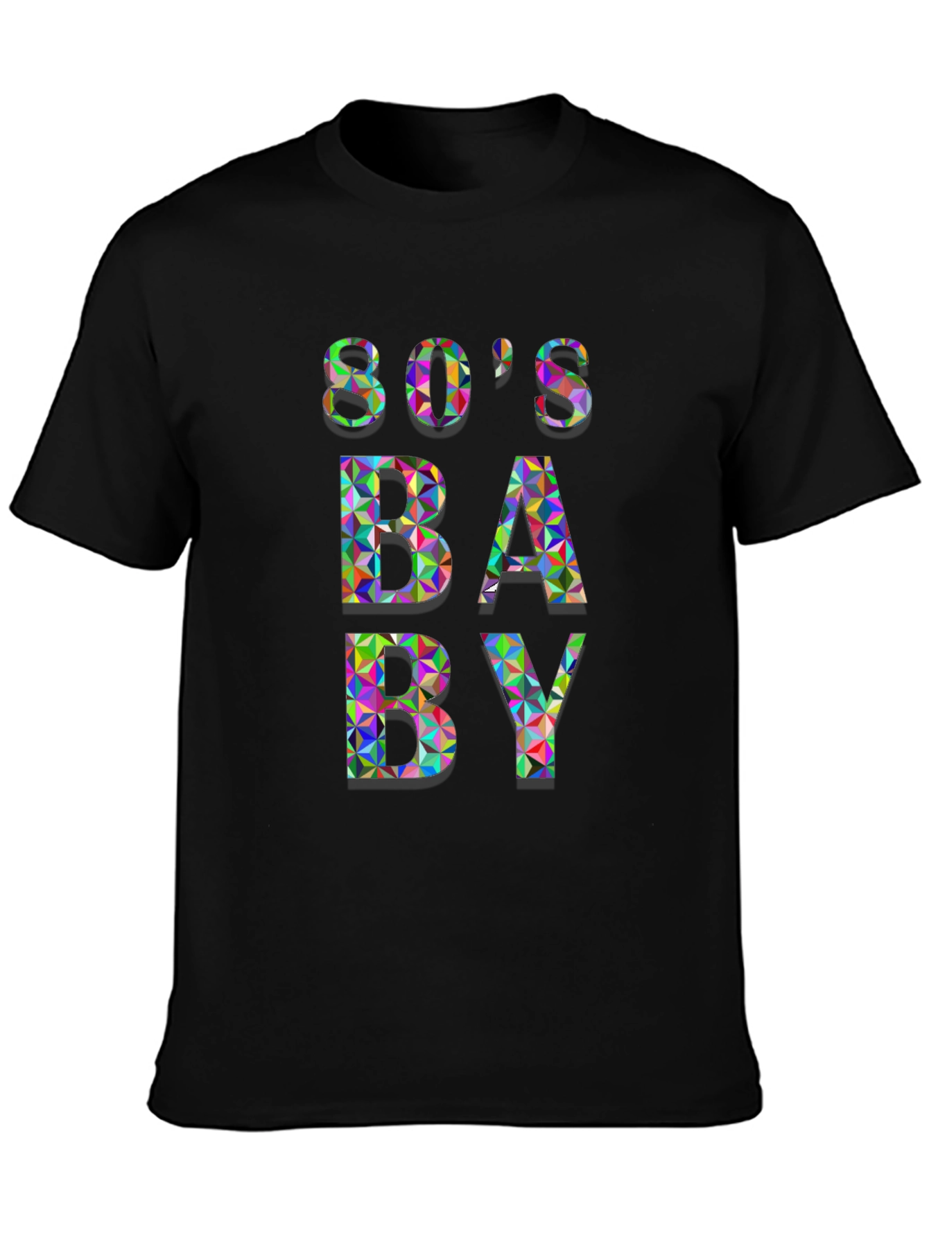 80s Baby Graphic Tee - Retro Style