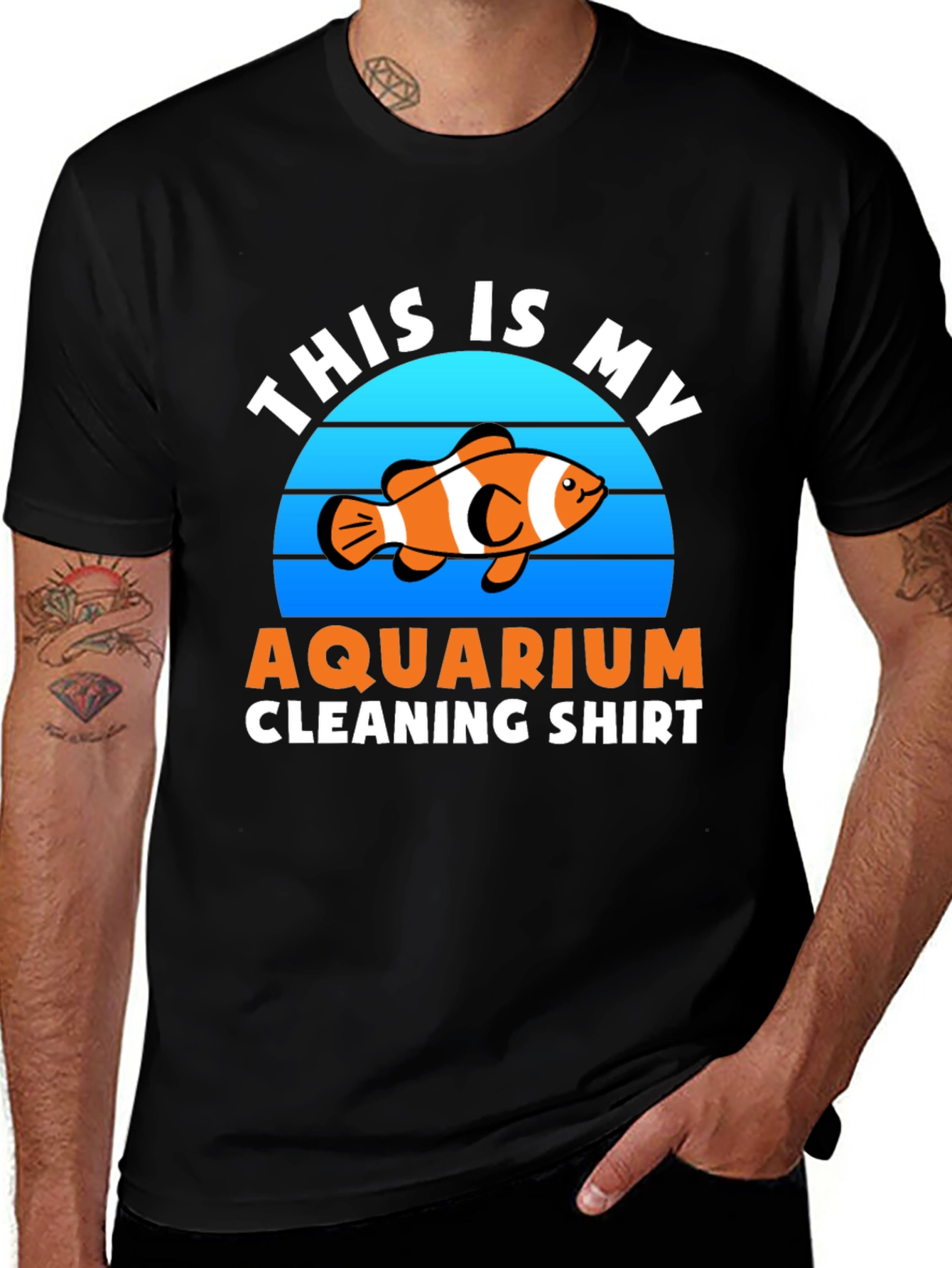 Aquarium Cleaning Shirt - Fish Lover Tee