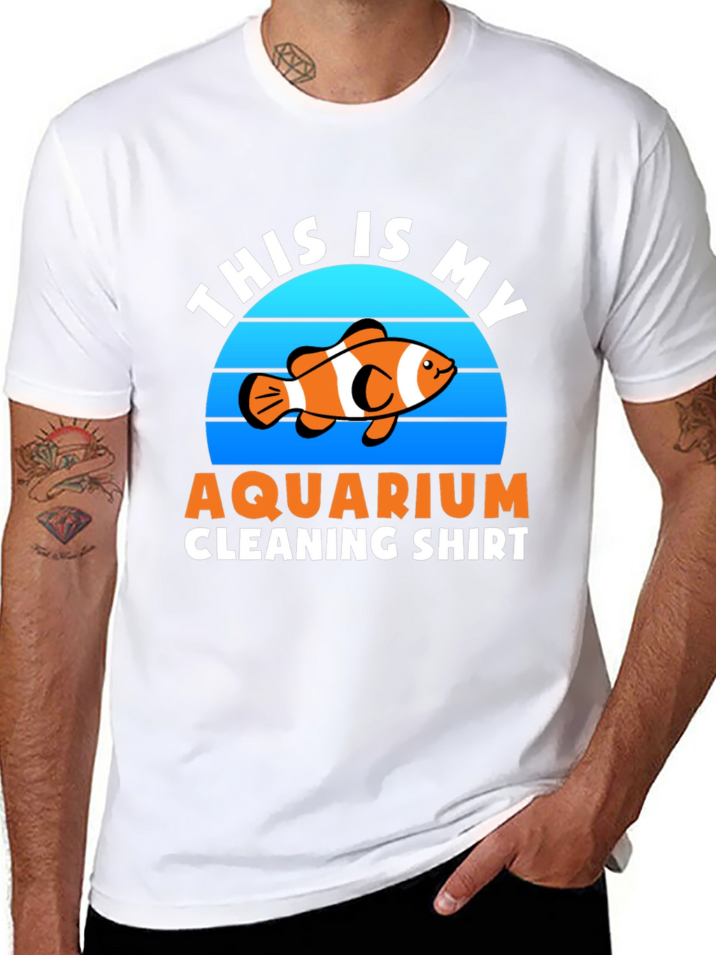 Aquarium Cleaning Shirt - Fish Lover Tee