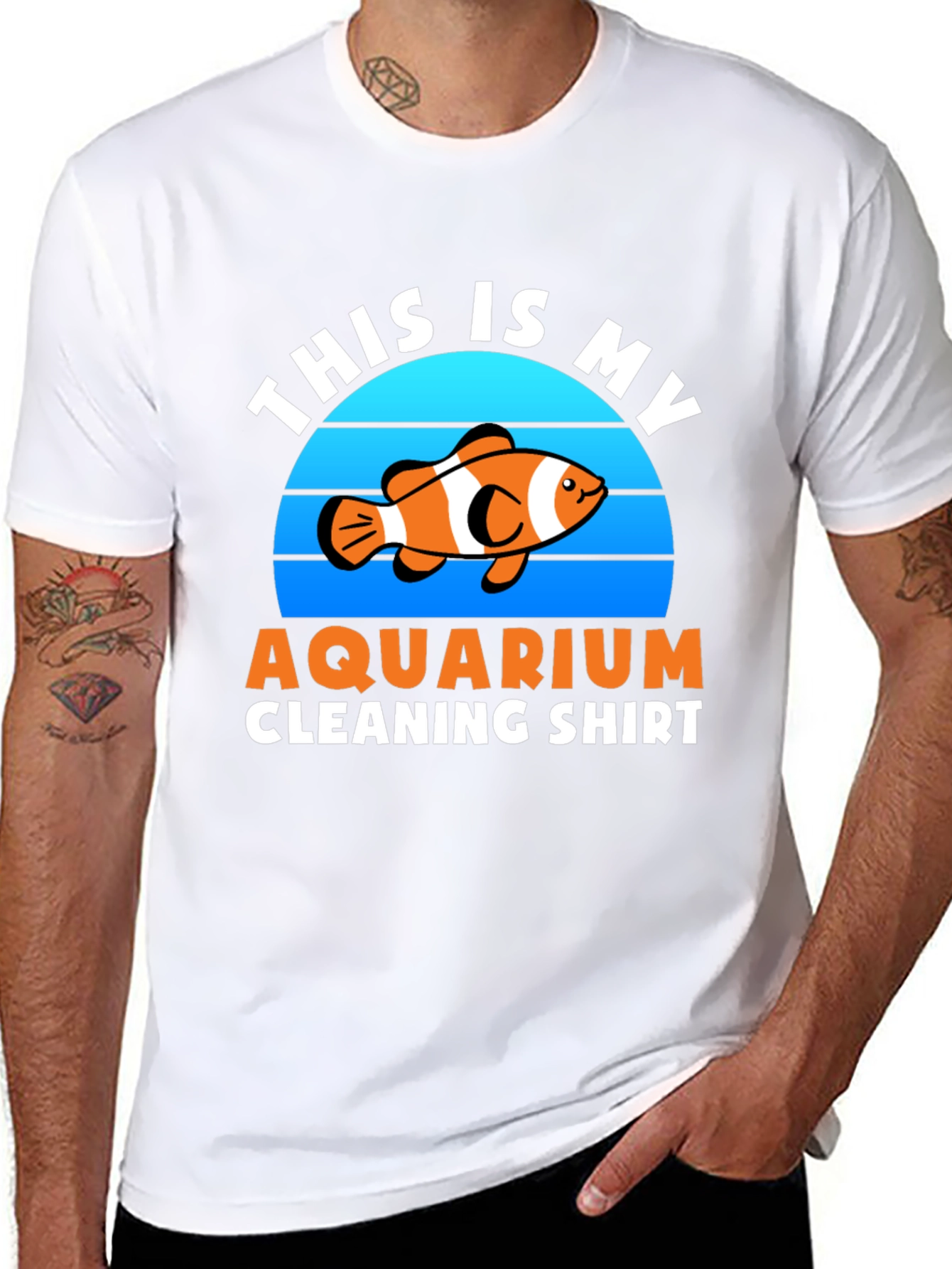 Aquarium Cleaning Shirt - Fish Lover Tee