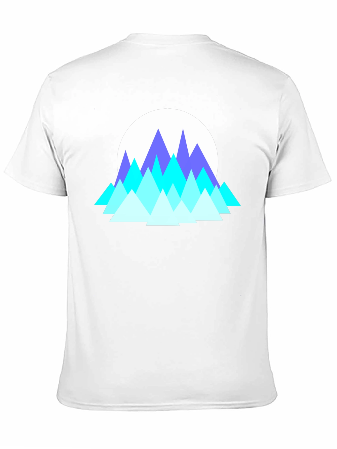 Geometric Mountain T-Shirt