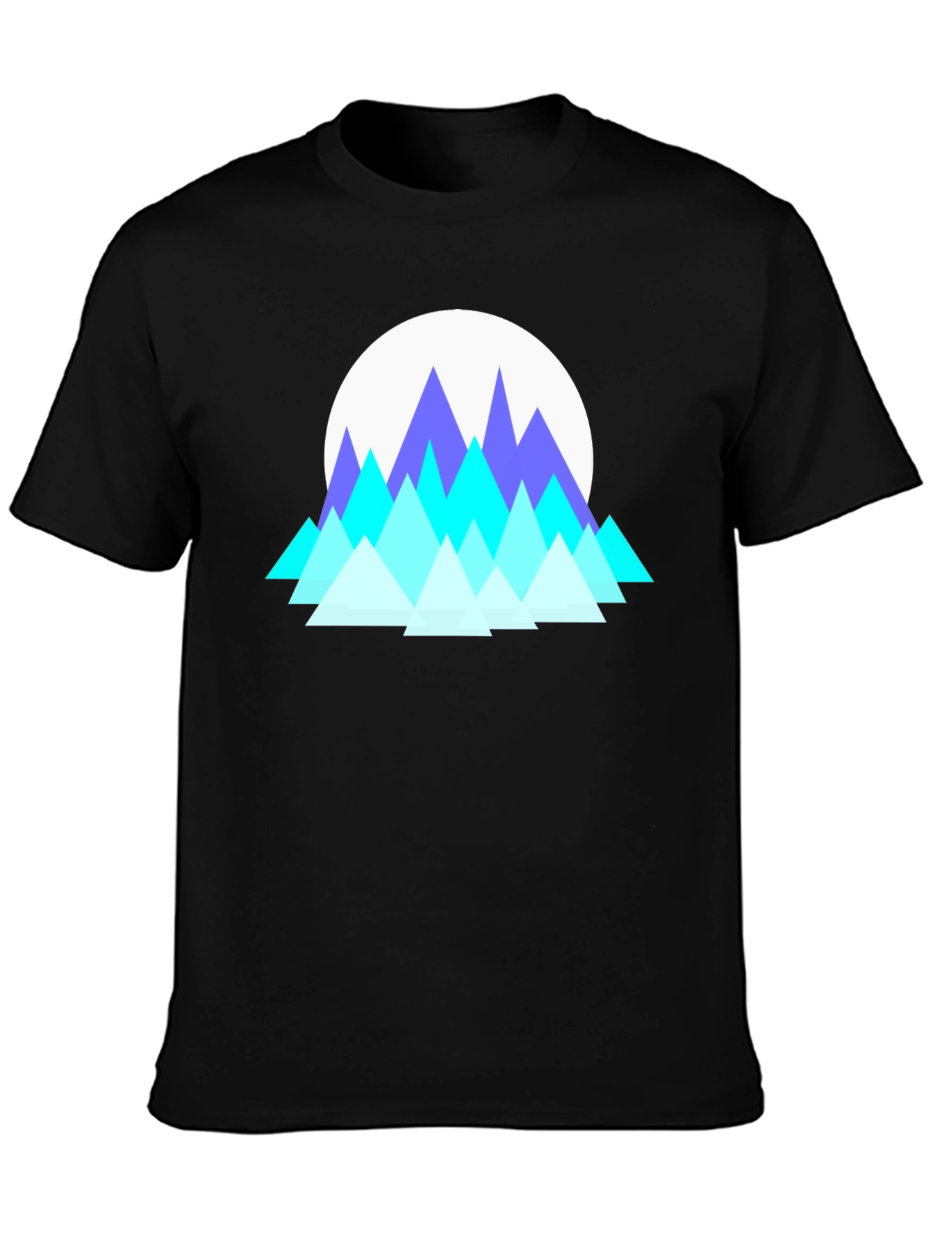 Geometric Mountain T-Shirt