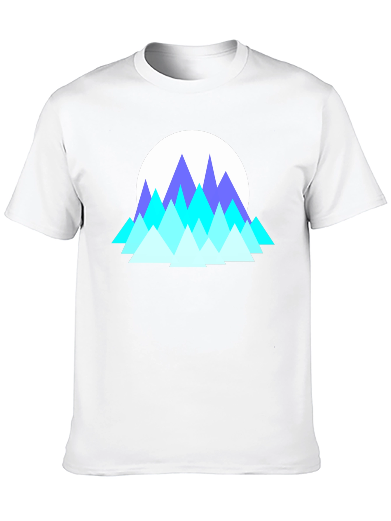 Geometric Mountain T-Shirt