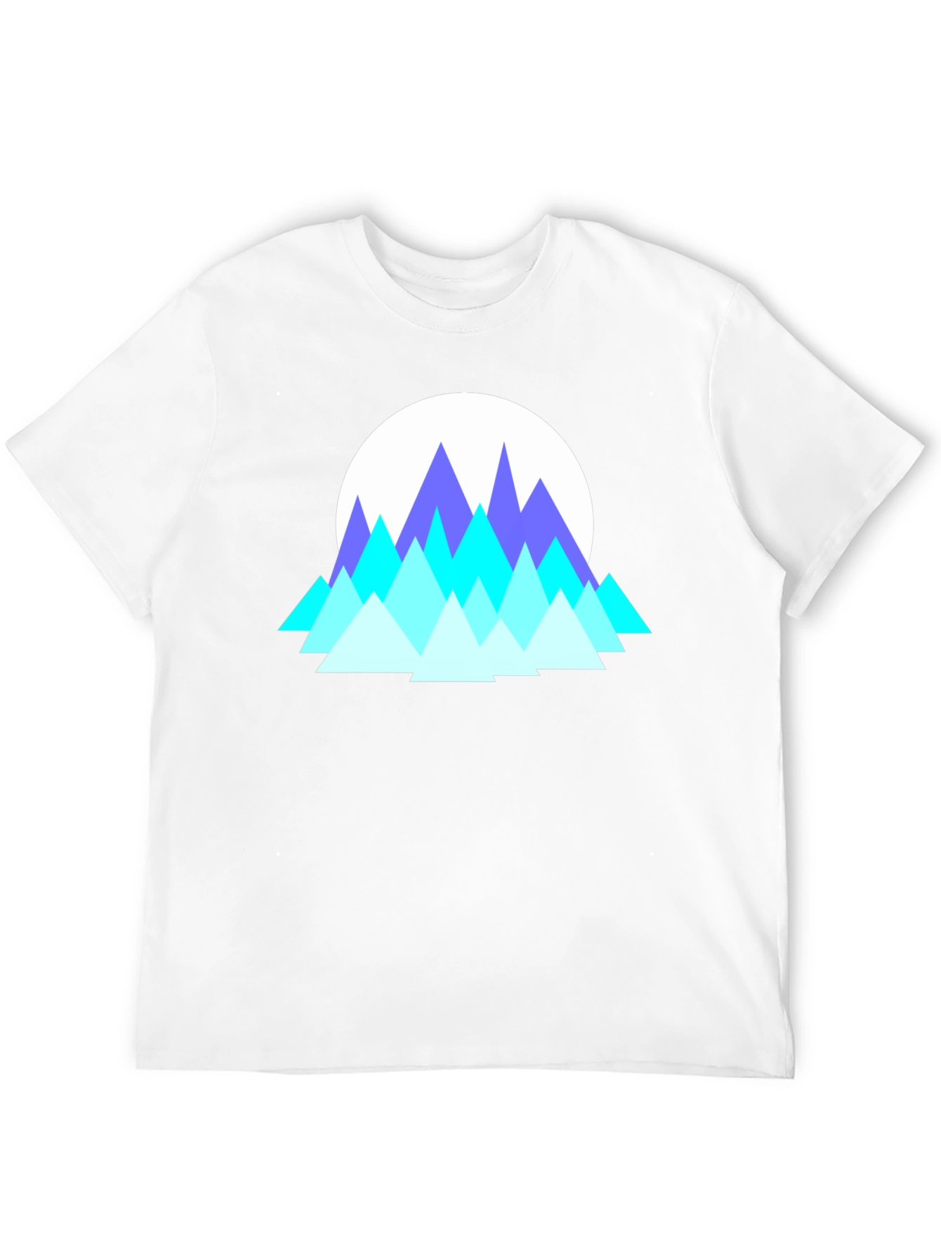 Geometric Mountain T-Shirt
