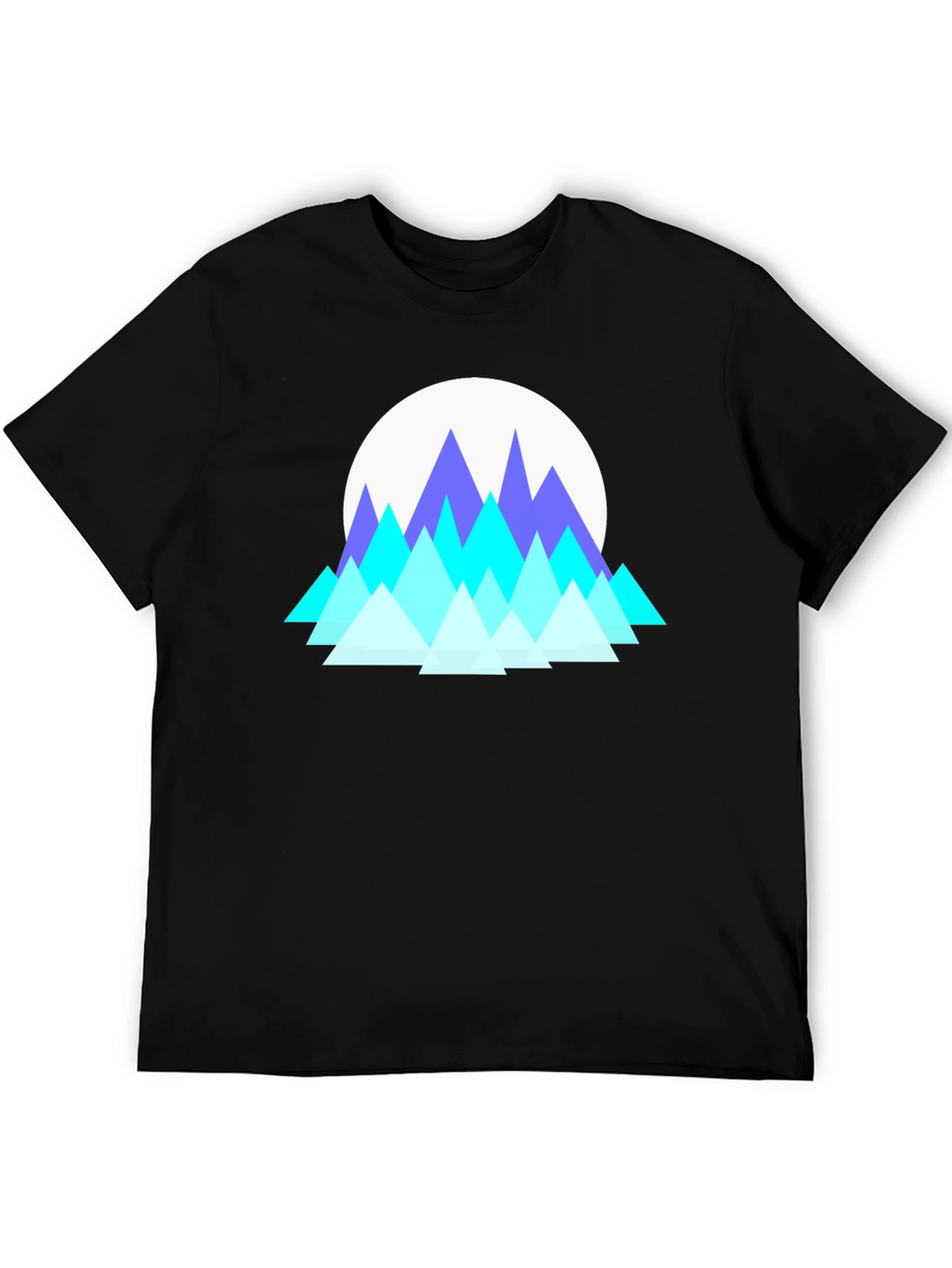 Geometric Mountain T-Shirt
