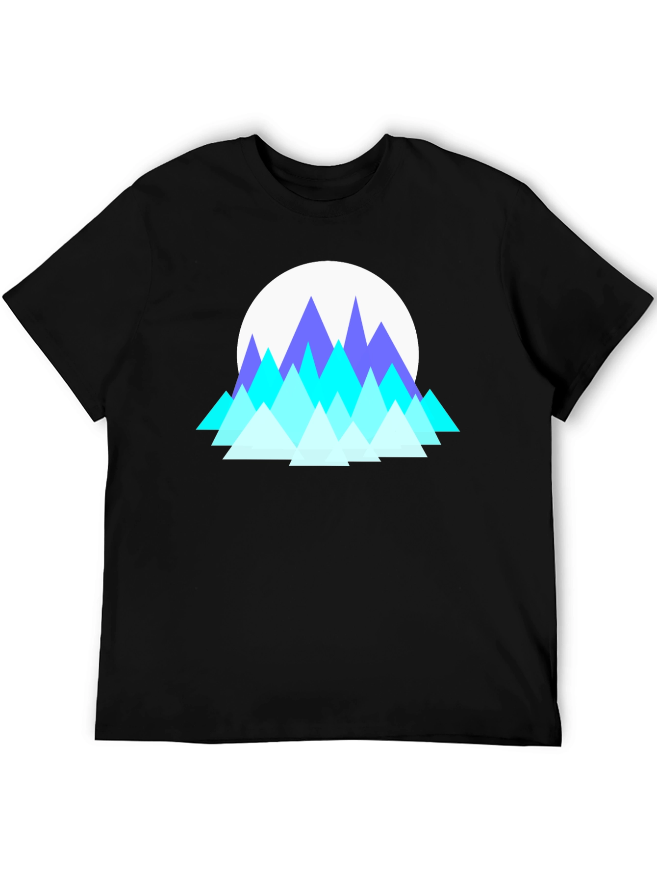Geometric Mountain T-Shirt
