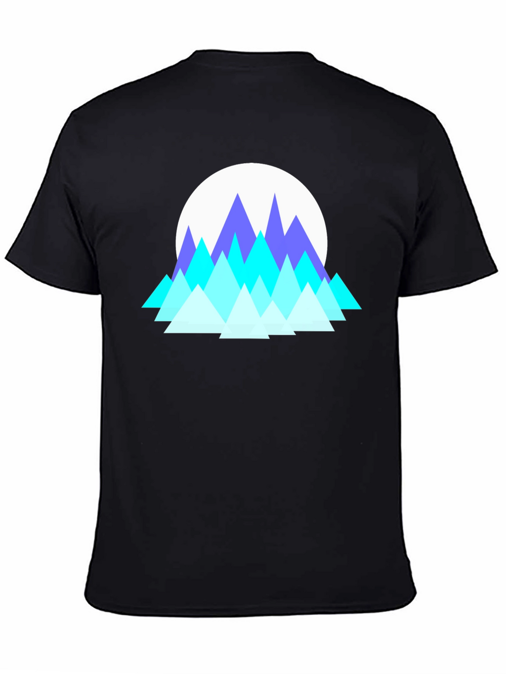 Geometric Mountain T-Shirt