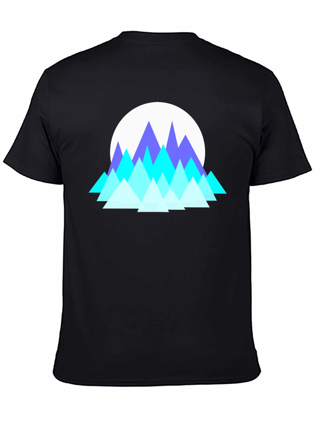 Geometric Mountain T-Shirt