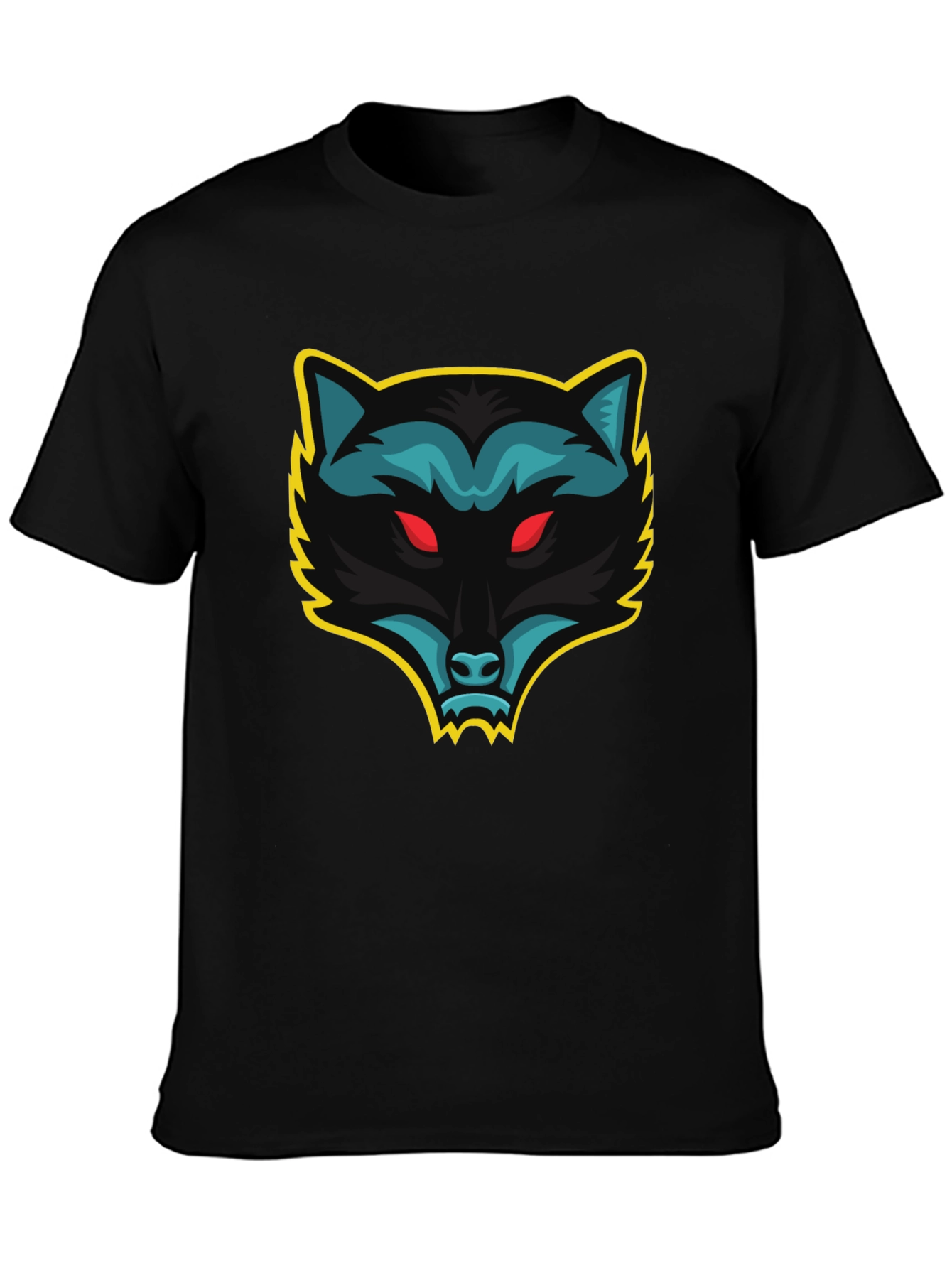 Cool Raccoon Graphic Tee - Black Cotton T-Shirt