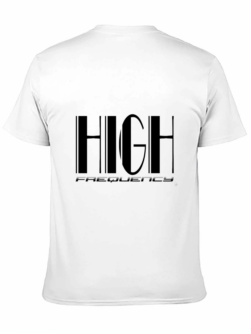 High Frequency Black T-Shirt