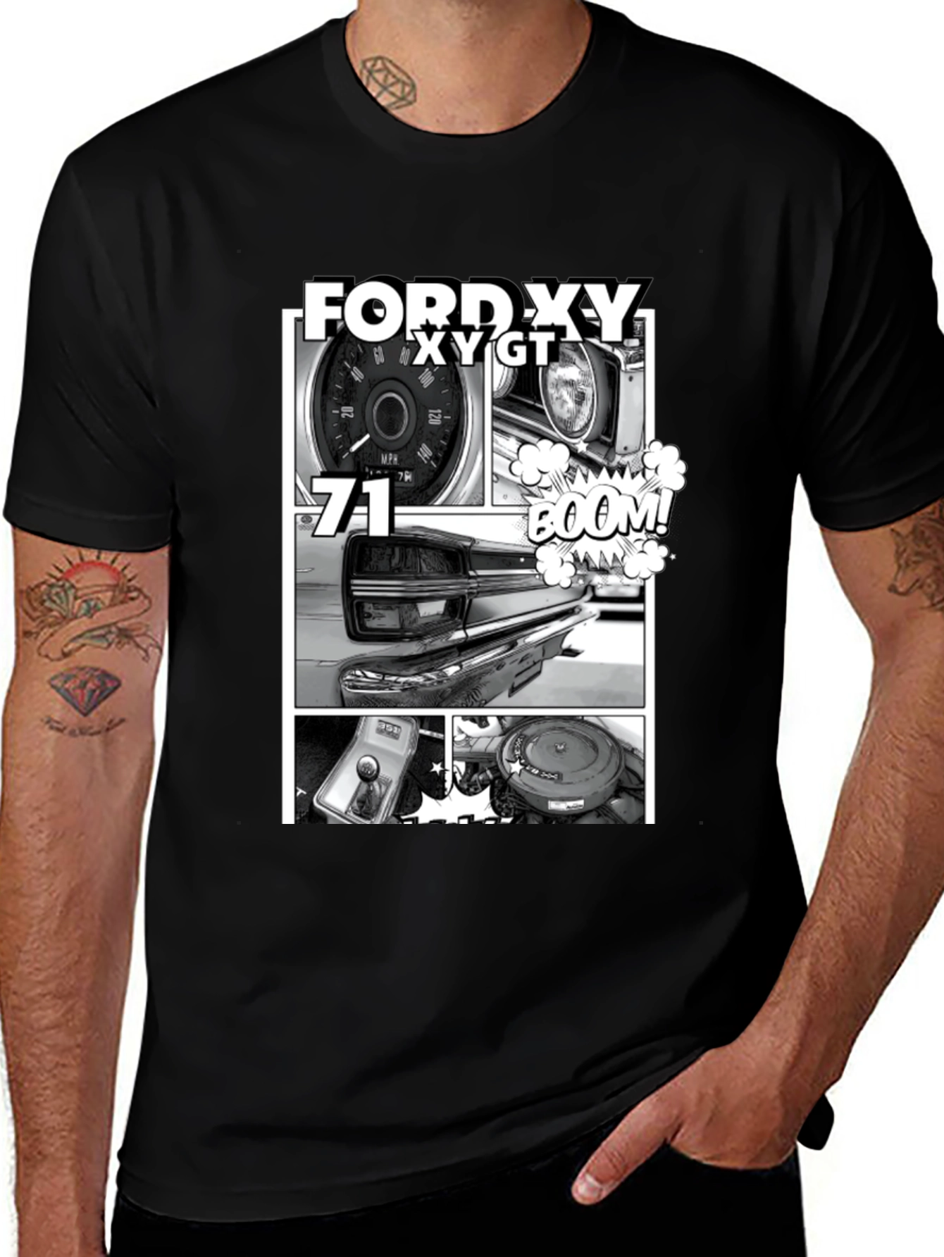 Ford XY GT T-Shirt - Classic Car Tee