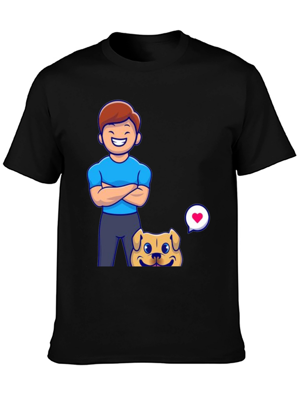 Mans Graphic T-Shirt - Cartoon Design