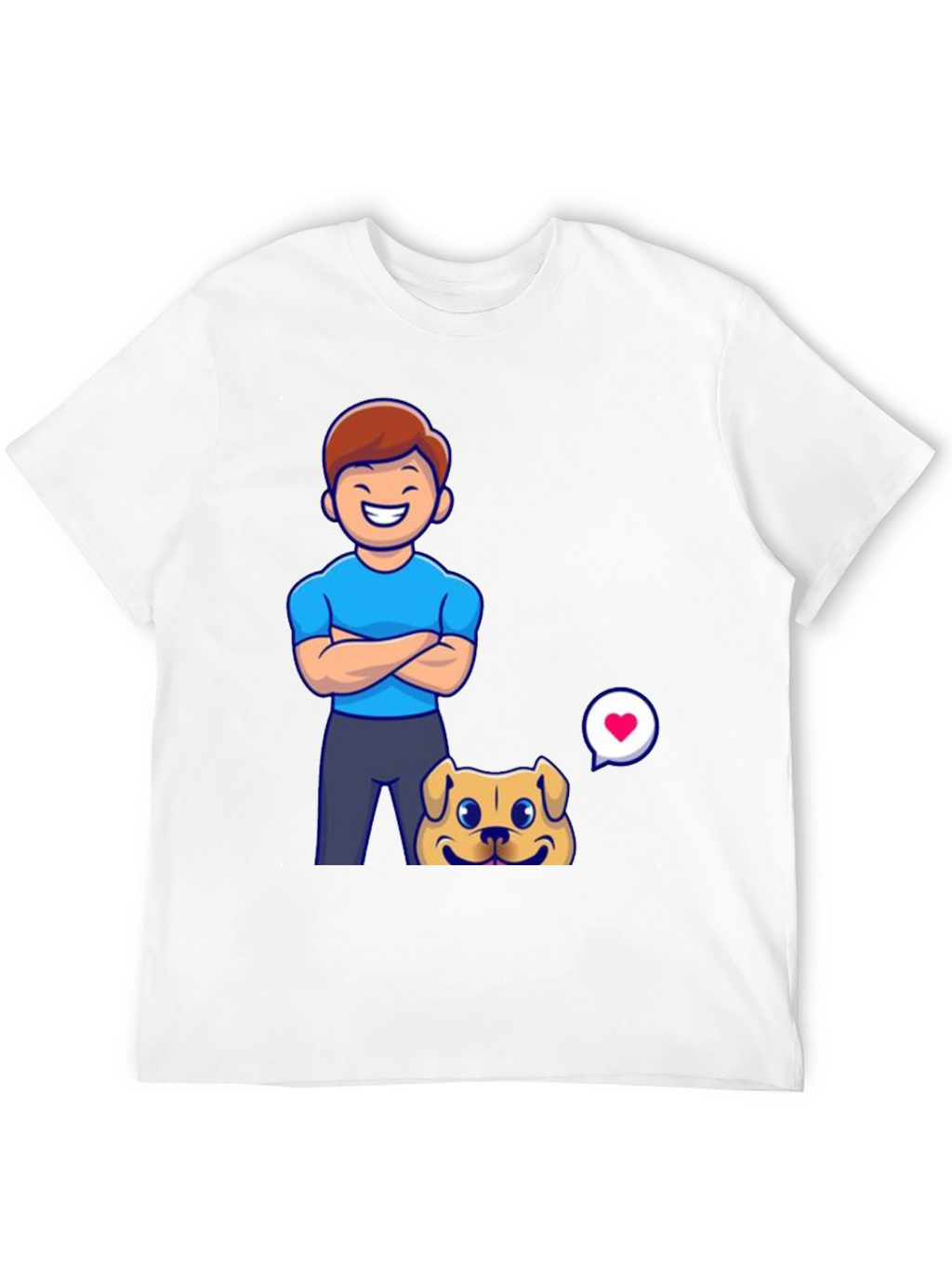 Mans Graphic T-Shirt - Cartoon Design
