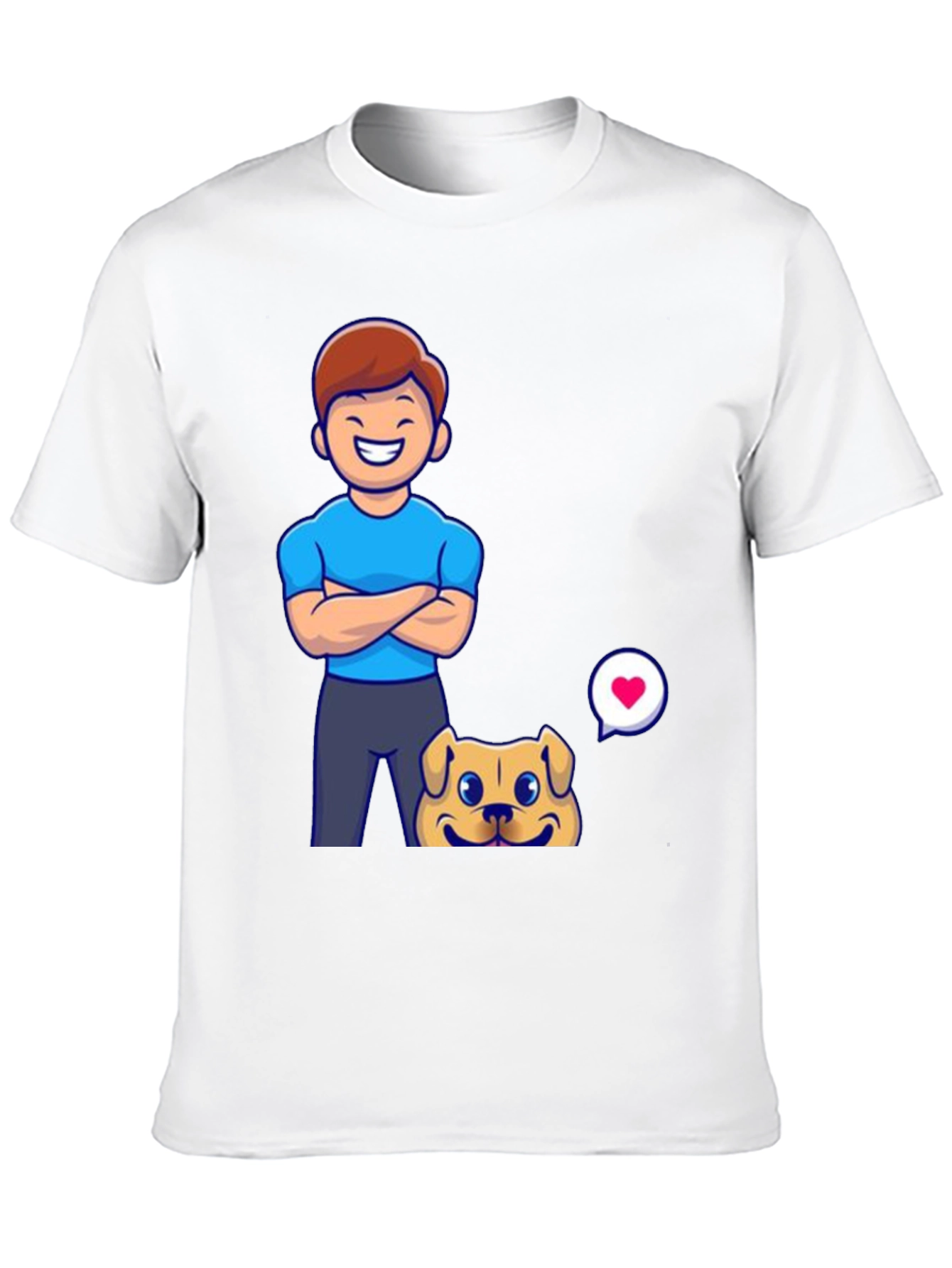 Mans Graphic T-Shirt - Cartoon Design