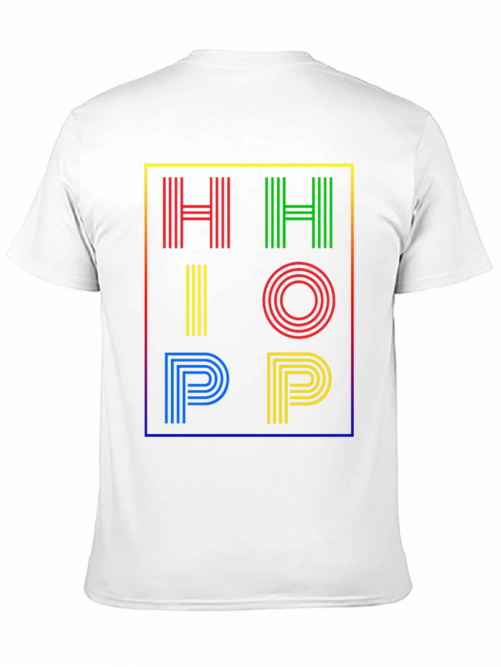 Hip Hop Graphic Print T-Shirt