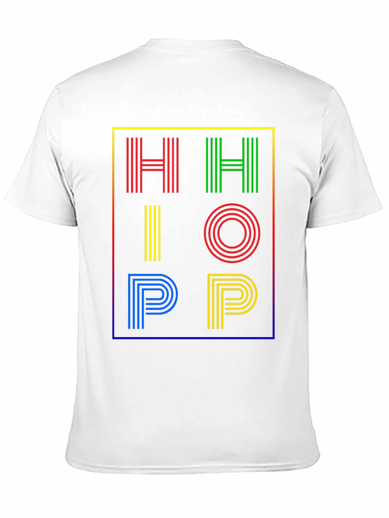 Hip Hop Graphic Print T-Shirt