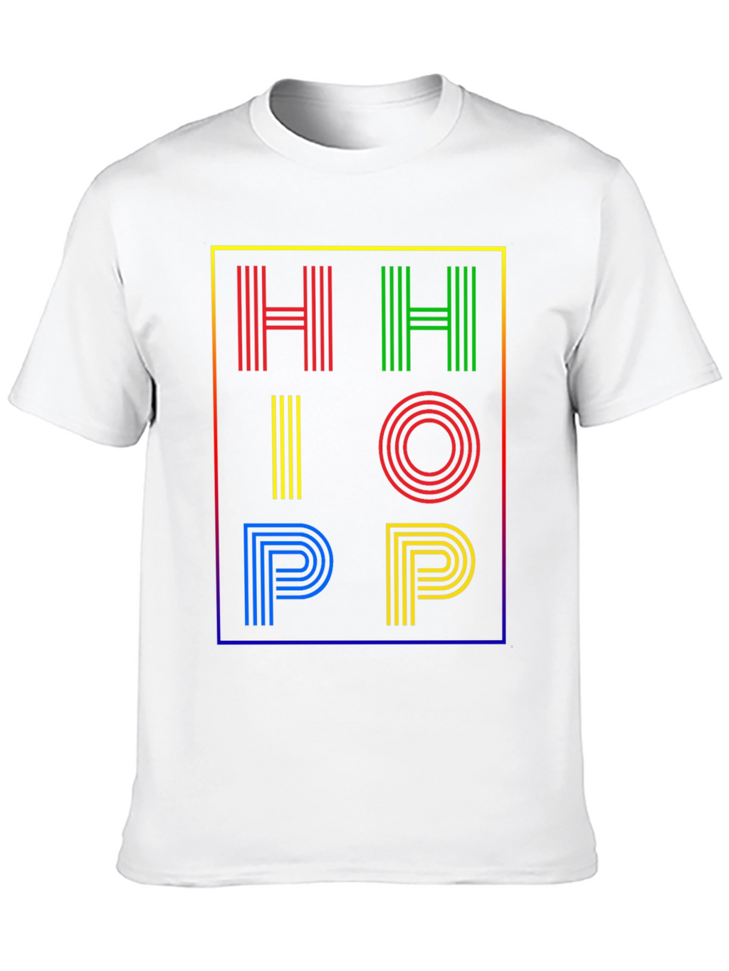 Hip Hop Graphic Print T-Shirt