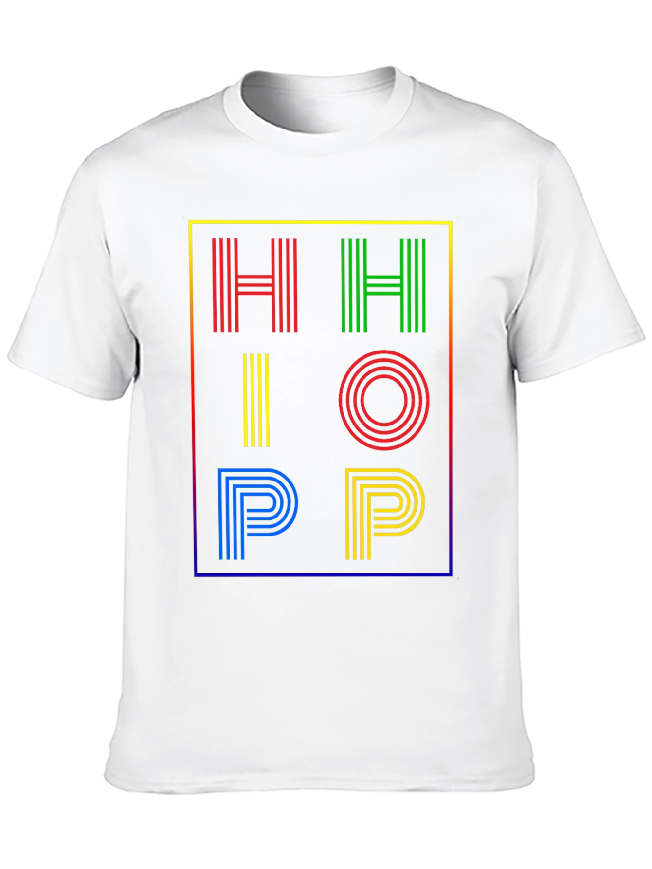 Hip Hop Graphic Print T-Shirt