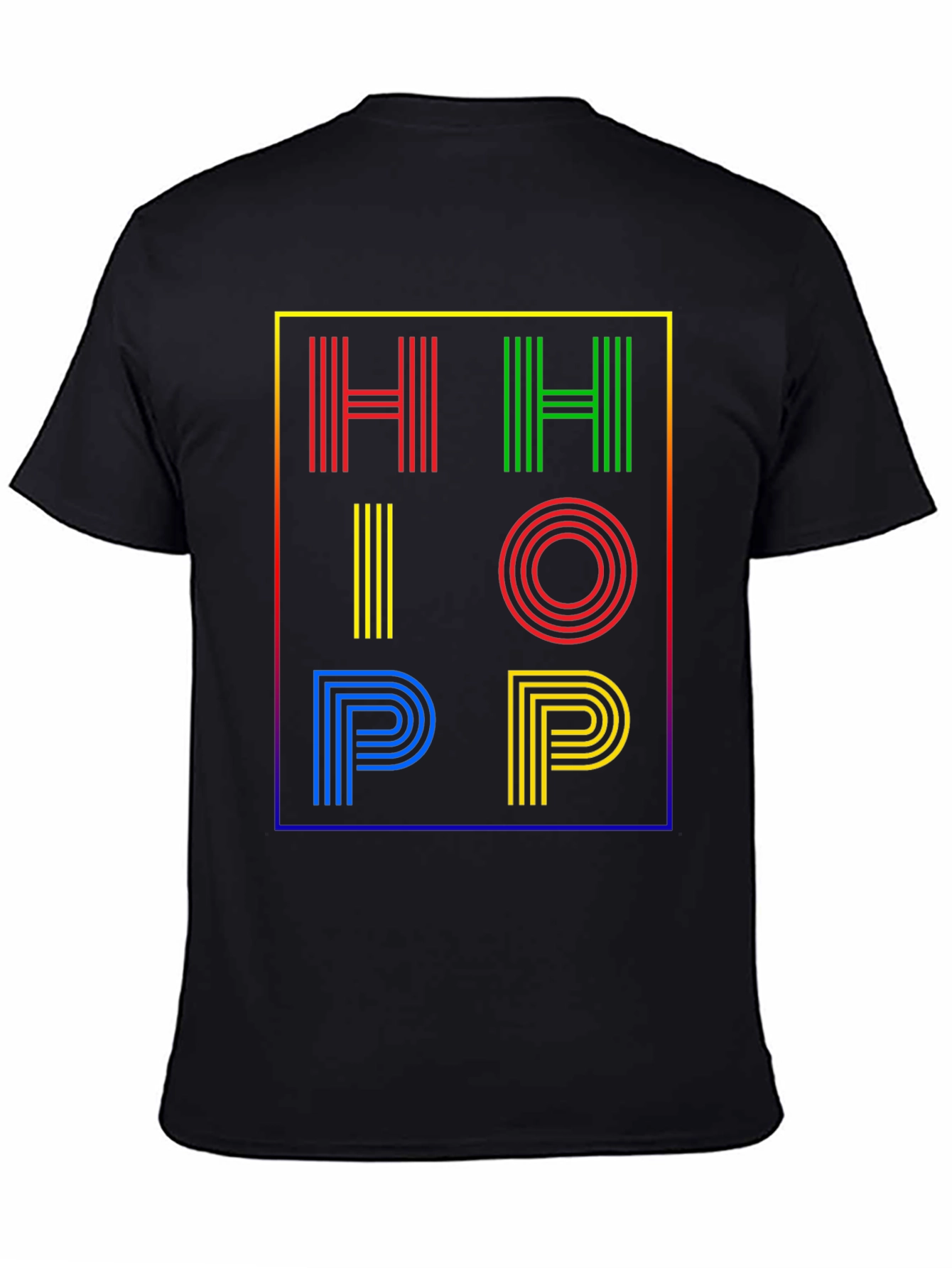 Hip Hop Graphic Print T-Shirt