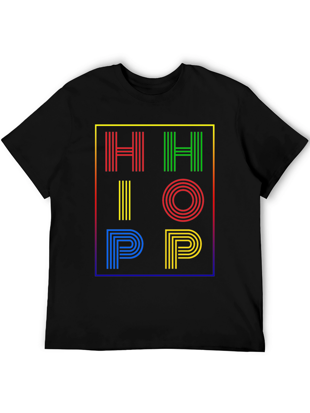 Hip Hop Graphic Print T-Shirt