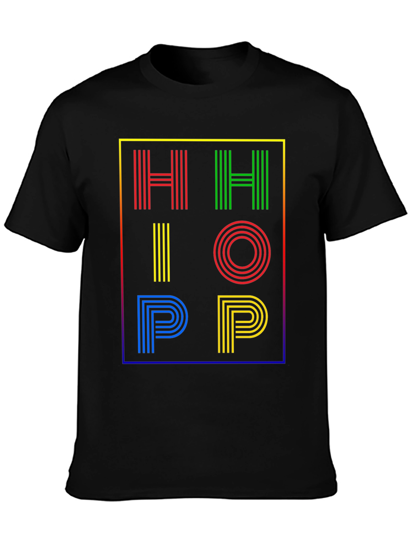 Hip Hop Graphic Print T-Shirt