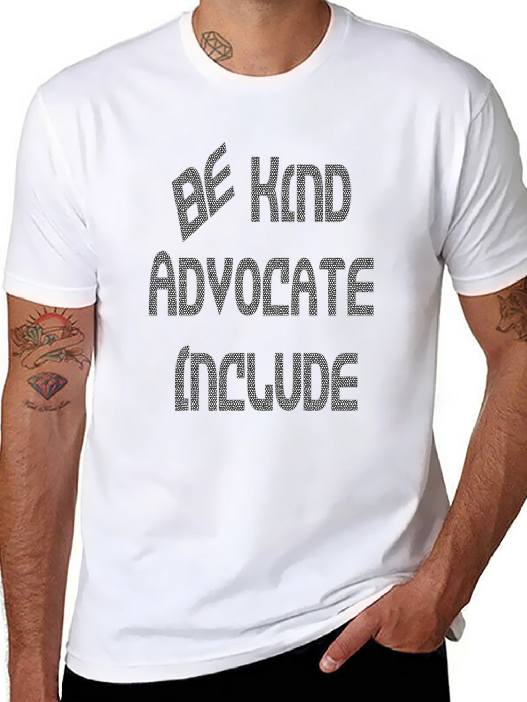 Be Kind Advocate Include Graphic Tee