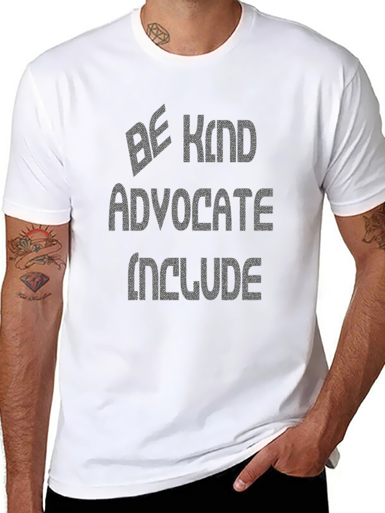 Be Kind Advocate Include Graphic Tee