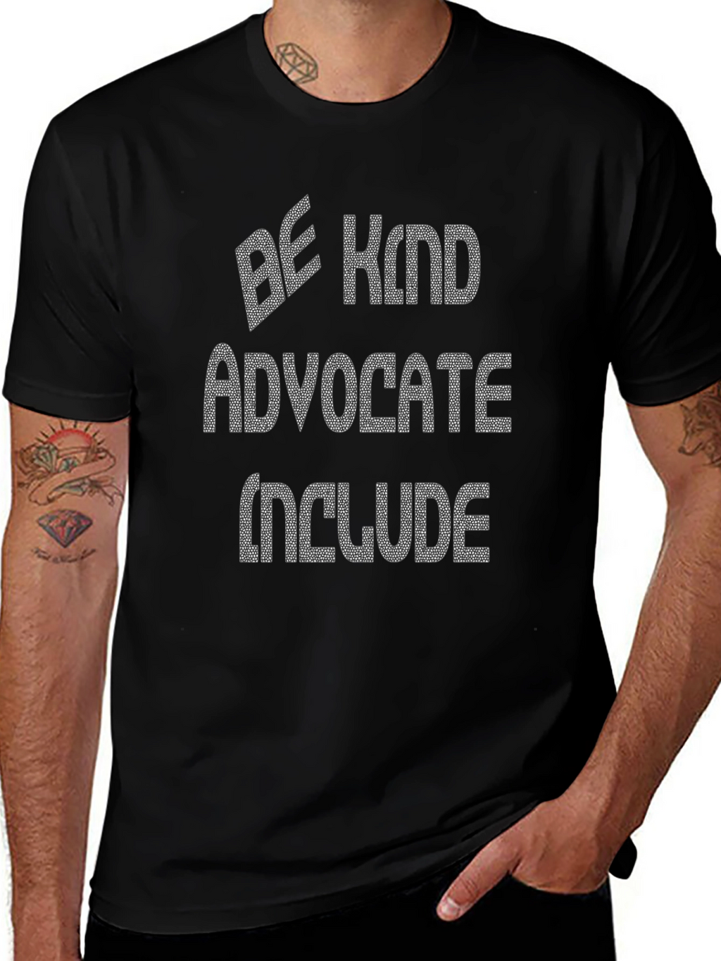 Be Kind Advocate Include Graphic Tee
