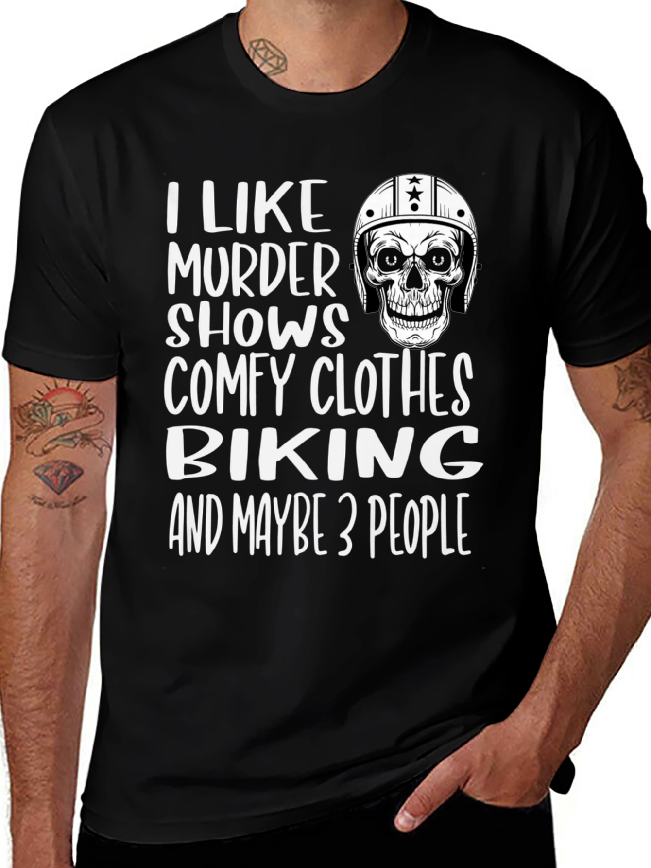 Murder Shows & Biking T-Shirt