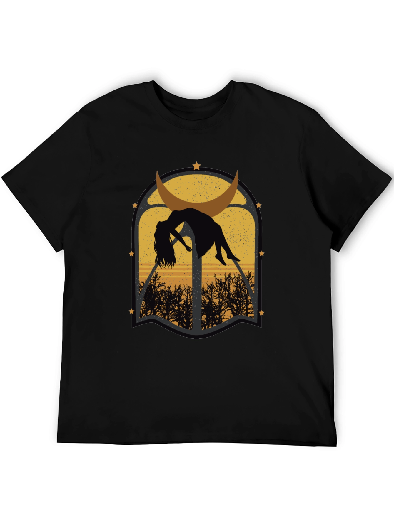 Mystic Moon T-Shirt - Gothic Graphic Tee
