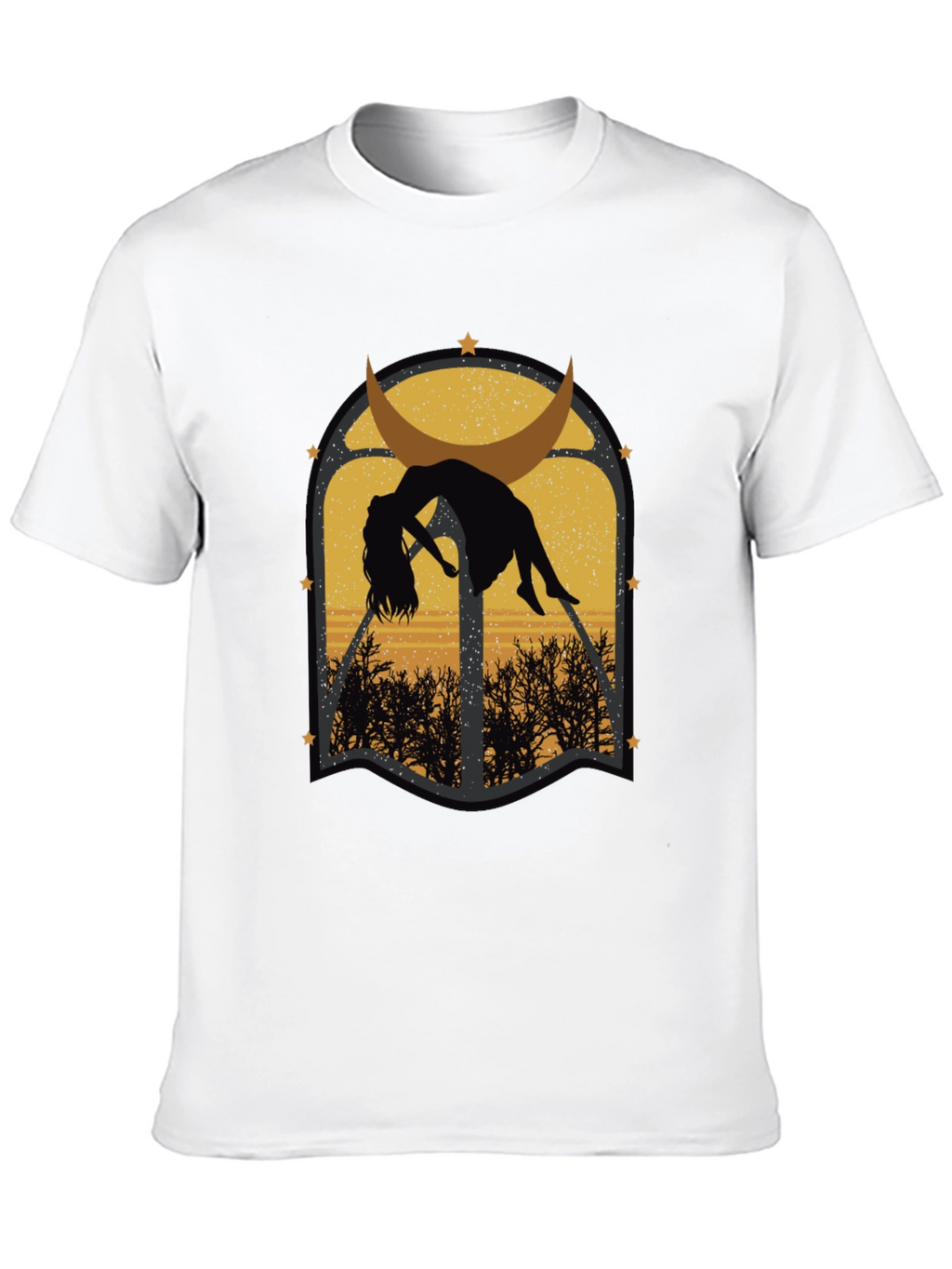 Mystic Moon T-Shirt - Gothic Graphic Tee