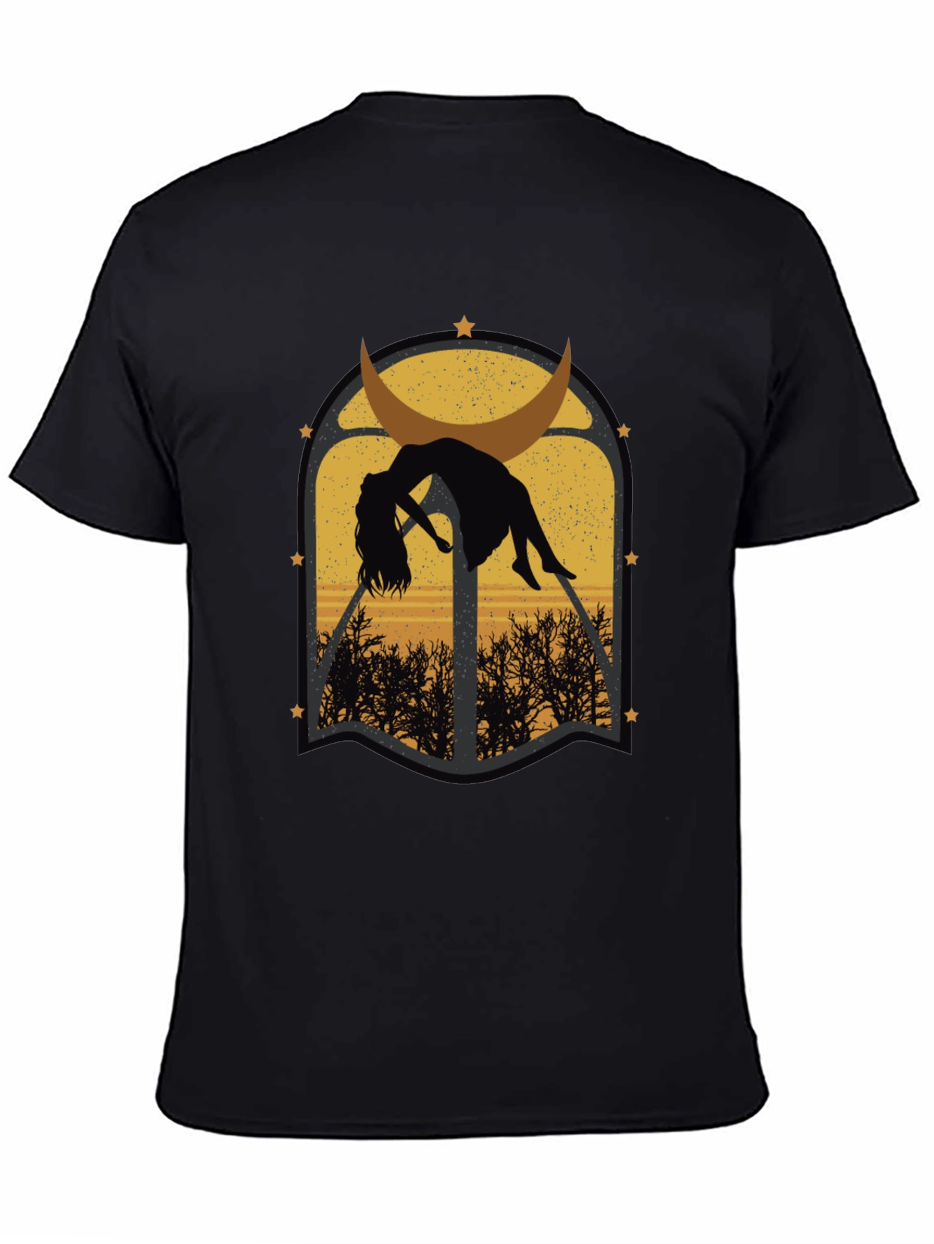 Mystic Moon T-Shirt - Gothic Graphic Tee