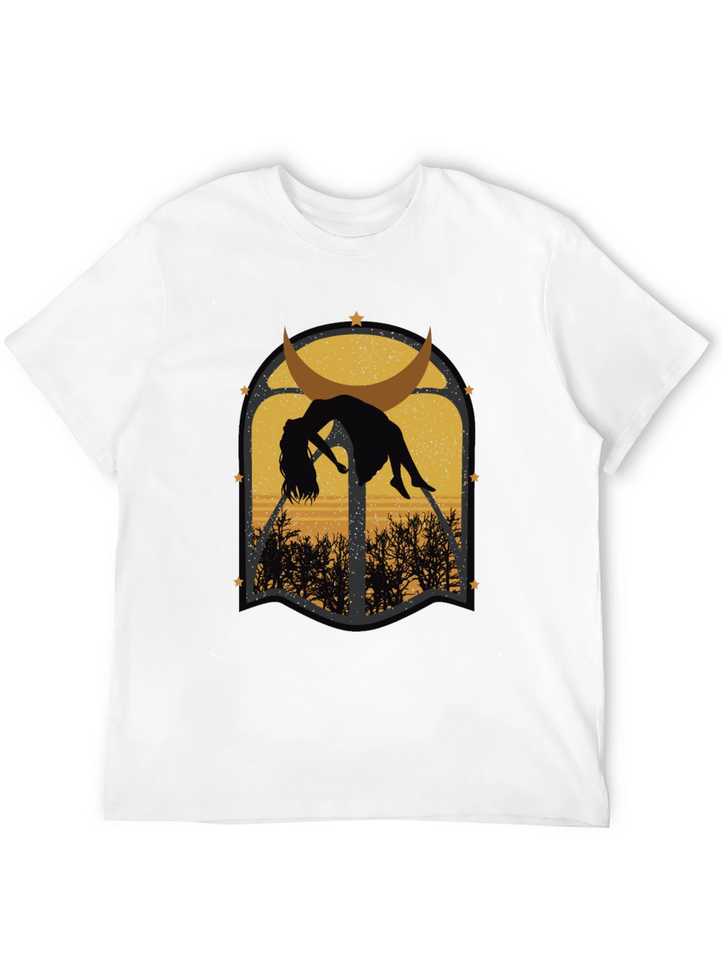 Mystic Moon T-Shirt - Gothic Graphic Tee