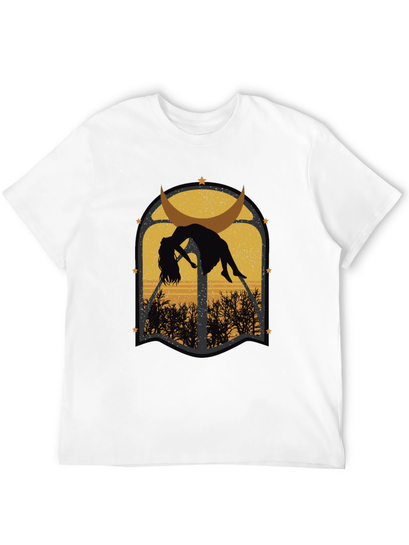 Mystic Moon T-Shirt - Gothic Graphic Tee