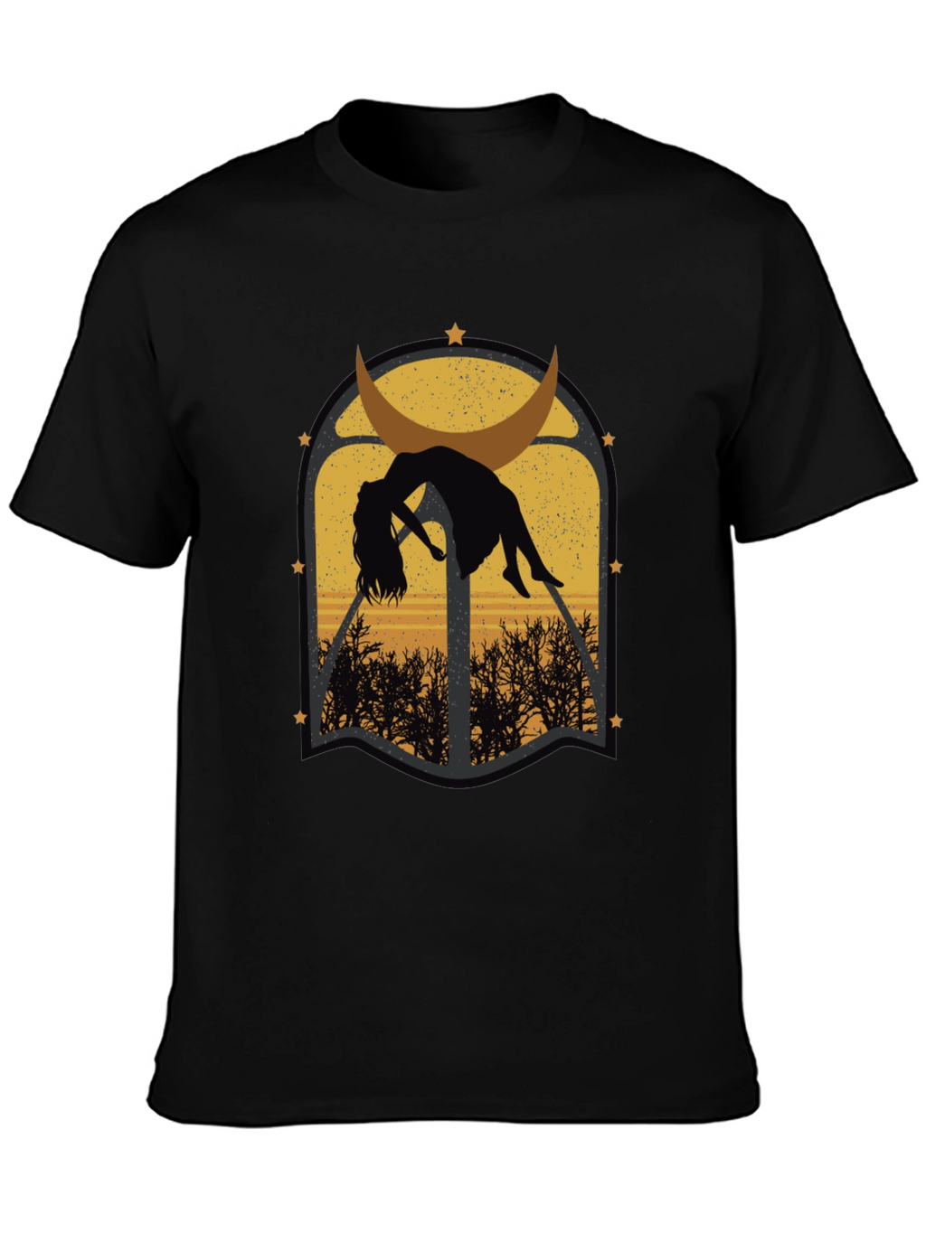 Mystic Moon T-Shirt - Gothic Graphic Tee