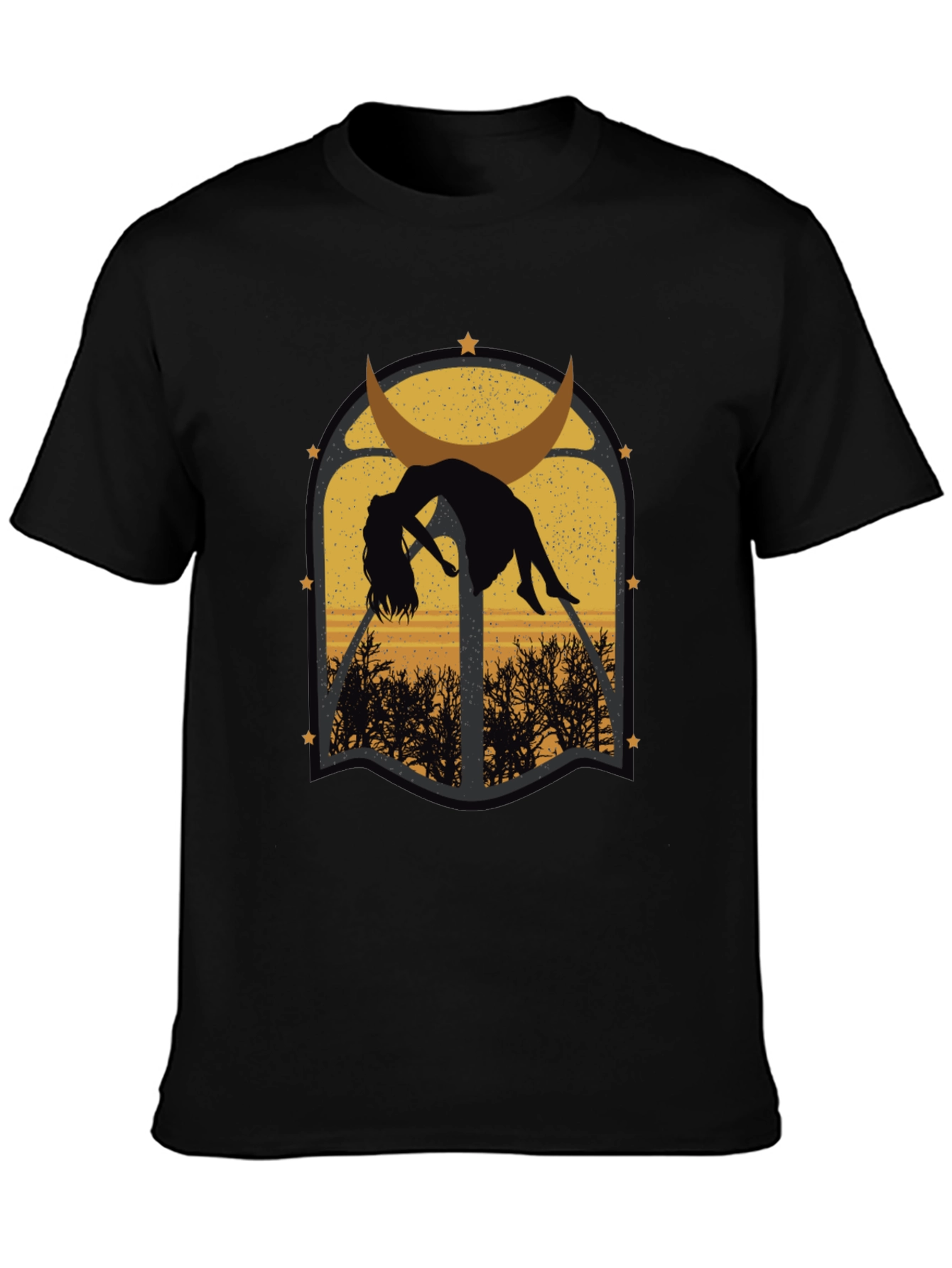 Mystic Moon T-Shirt - Gothic Graphic Tee