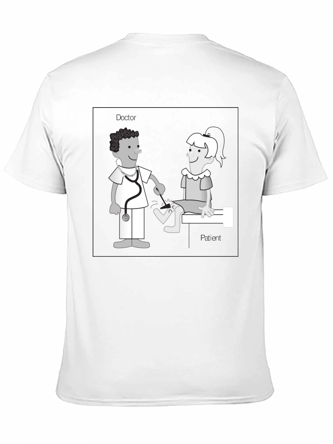 Funny Doctor & Patient Graphic T-Shirt