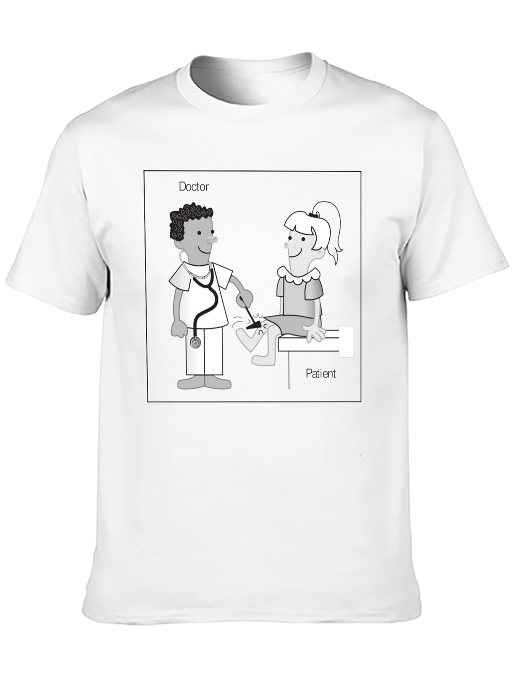Funny Doctor & Patient Graphic T-Shirt