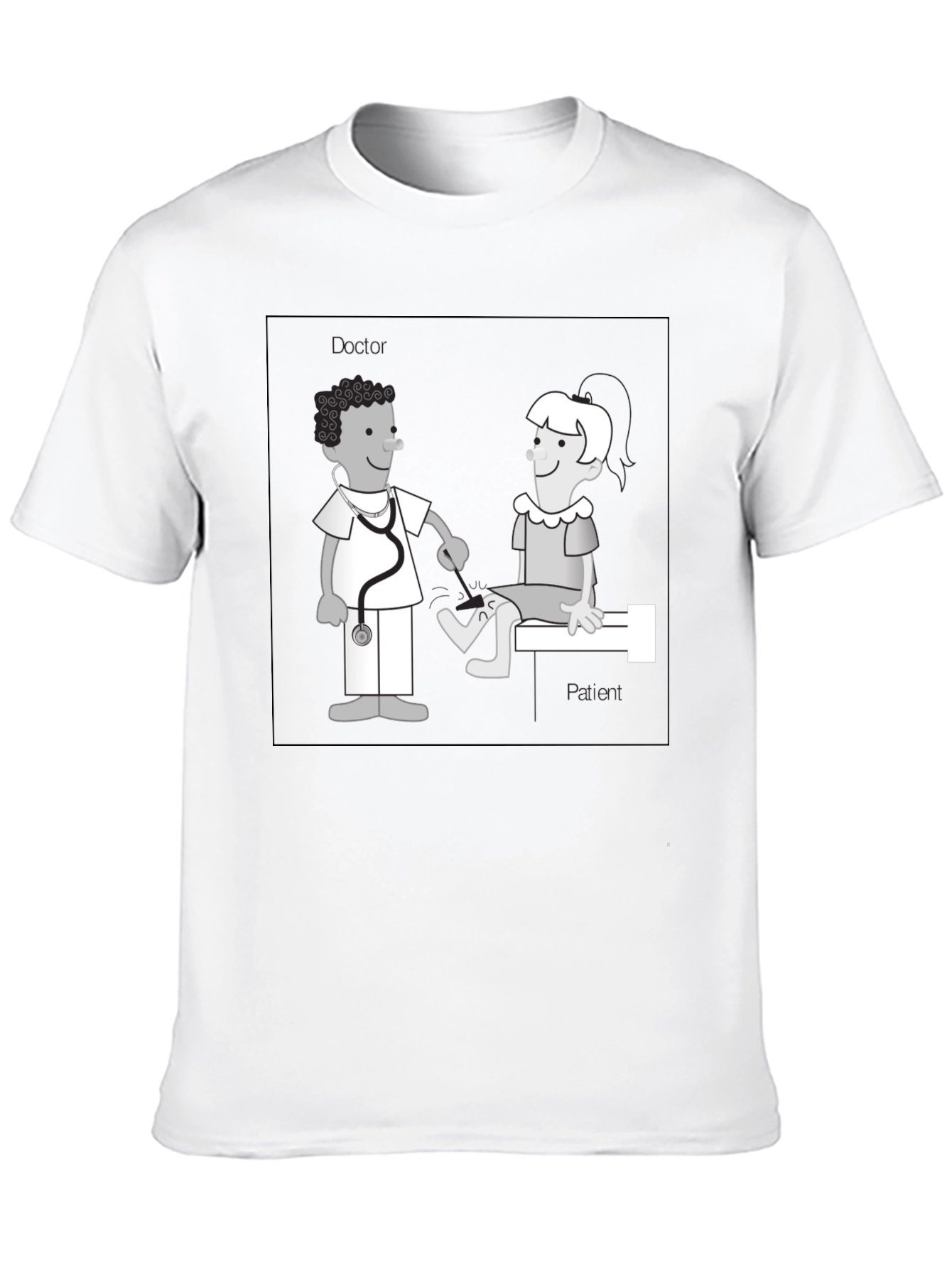 Funny Doctor & Patient Graphic T-Shirt