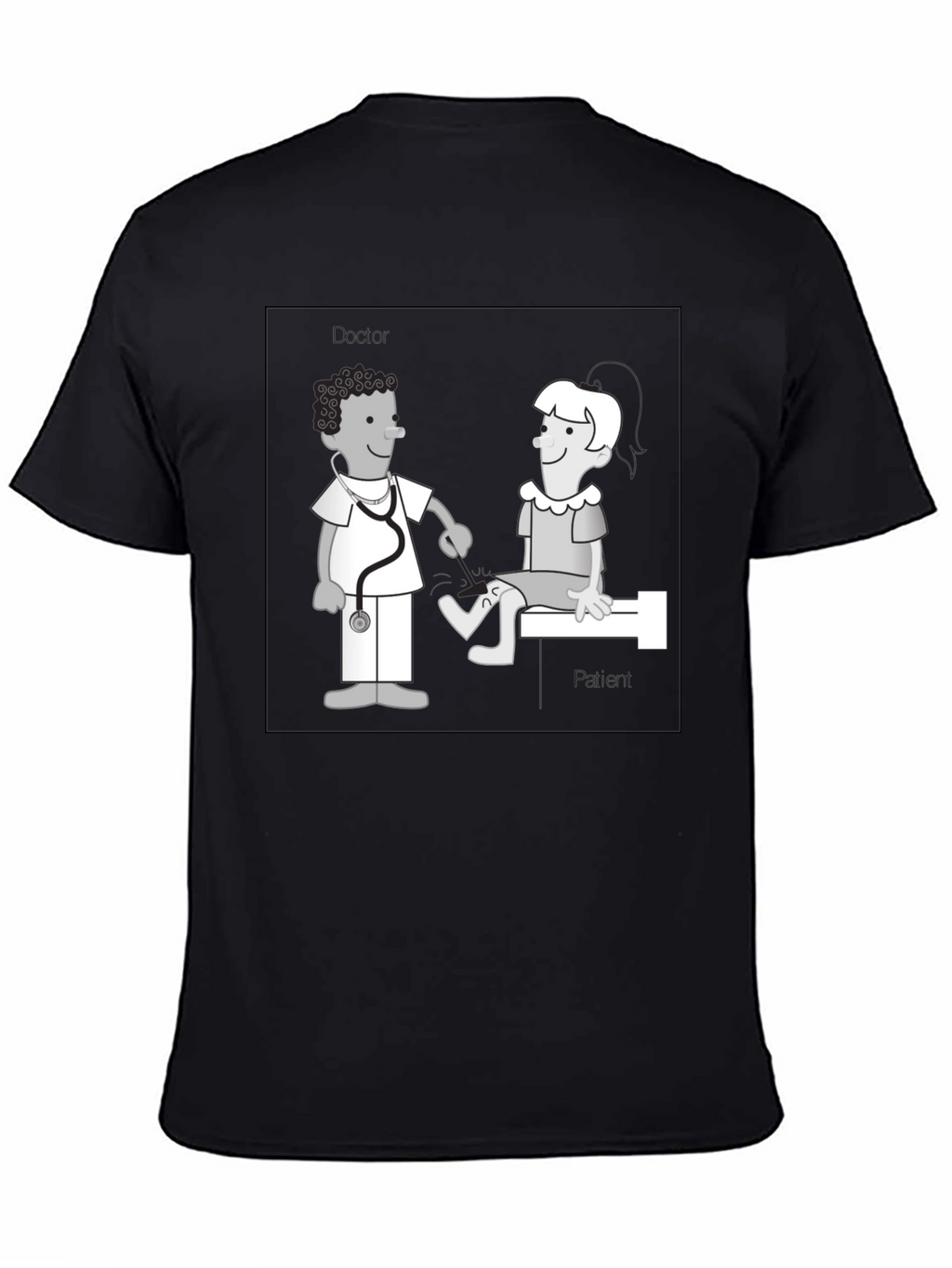 Funny Doctor & Patient Graphic T-Shirt