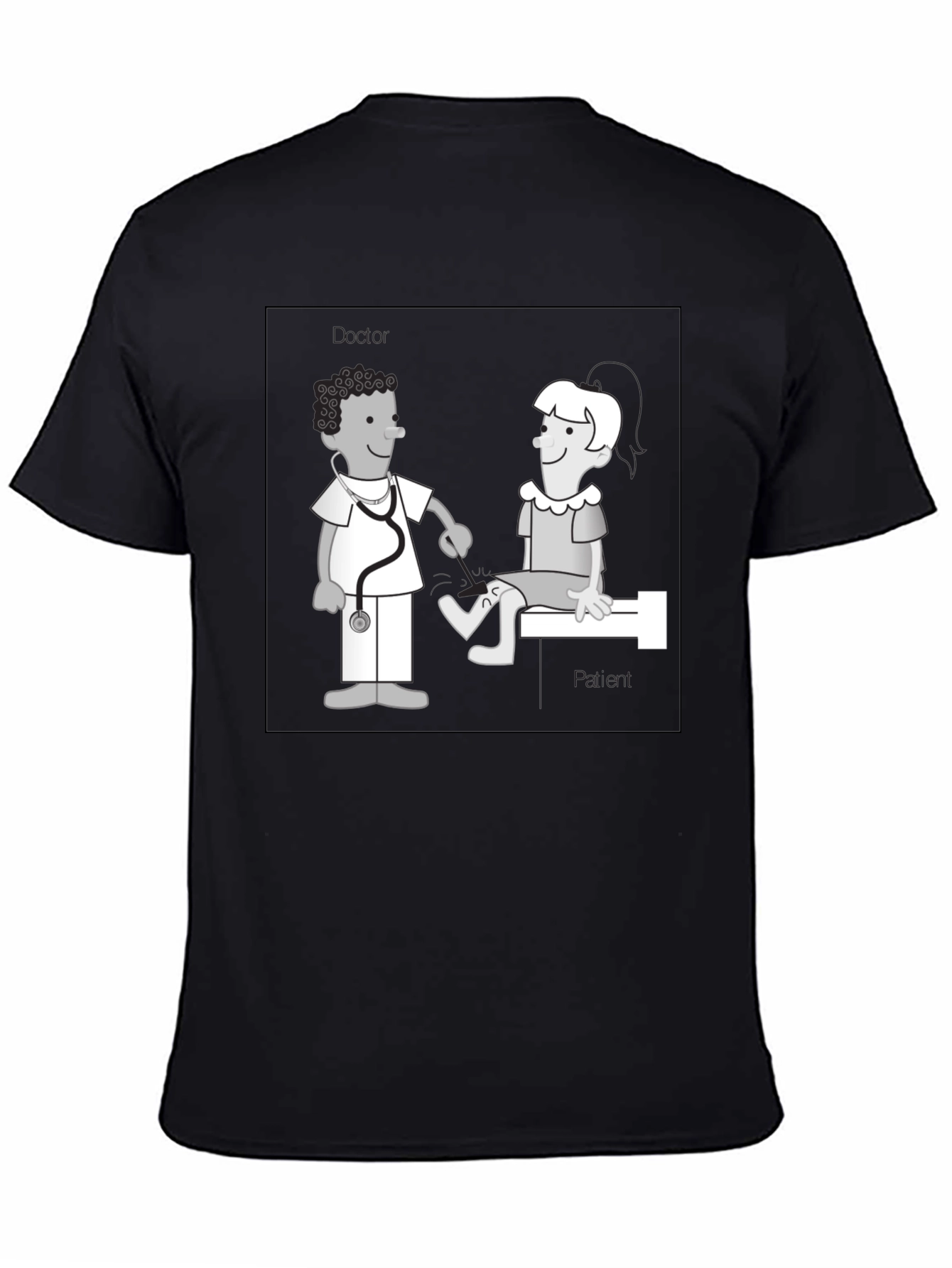 Funny Doctor & Patient Graphic T-Shirt